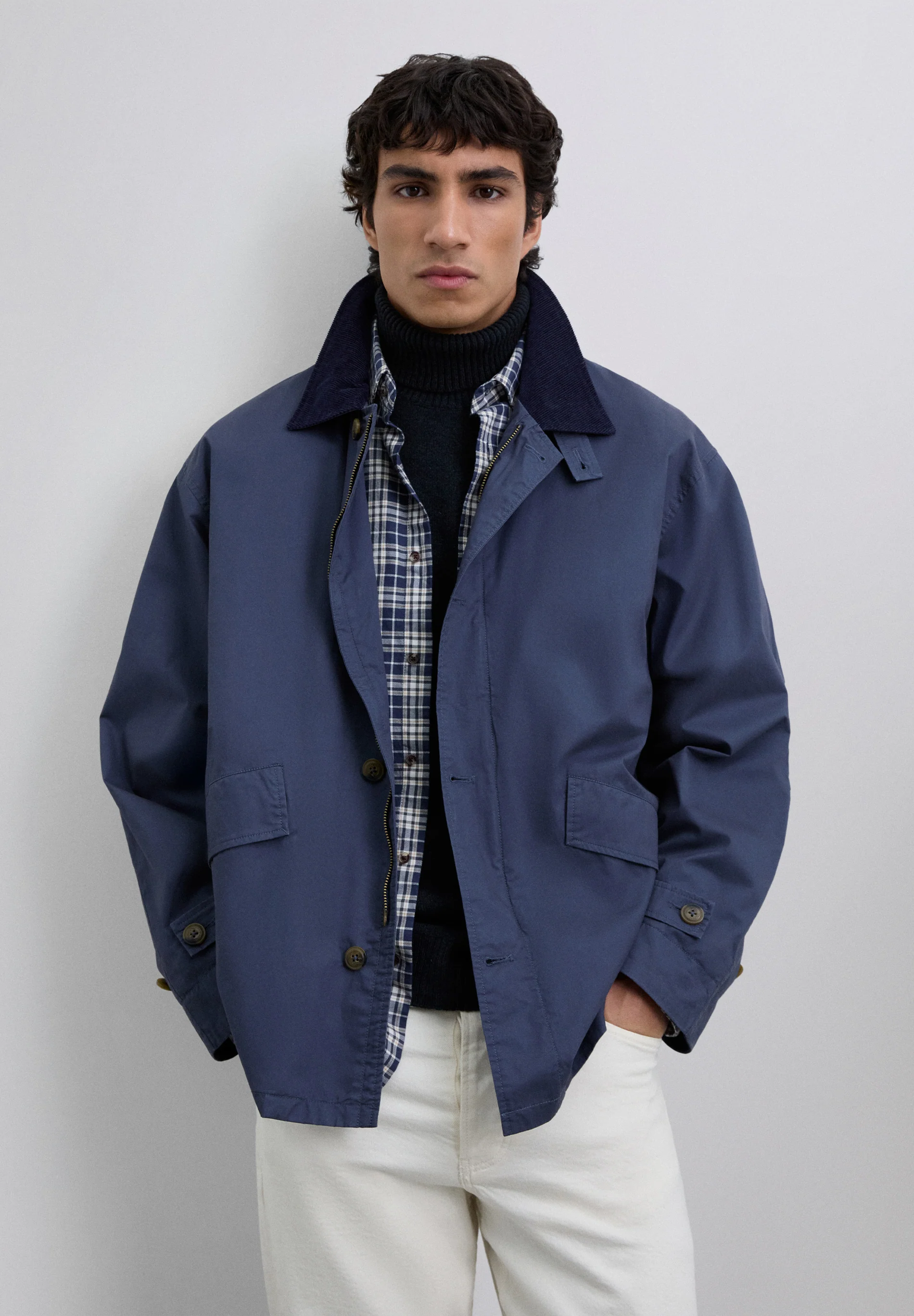 CHAQUETA CUELLO PANA