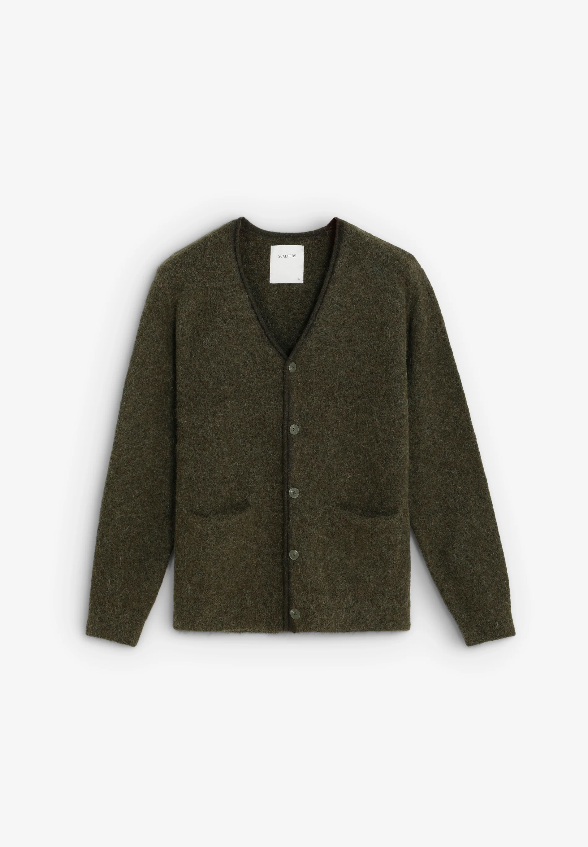 CARDIGAN CUELLO PICO ALPACA