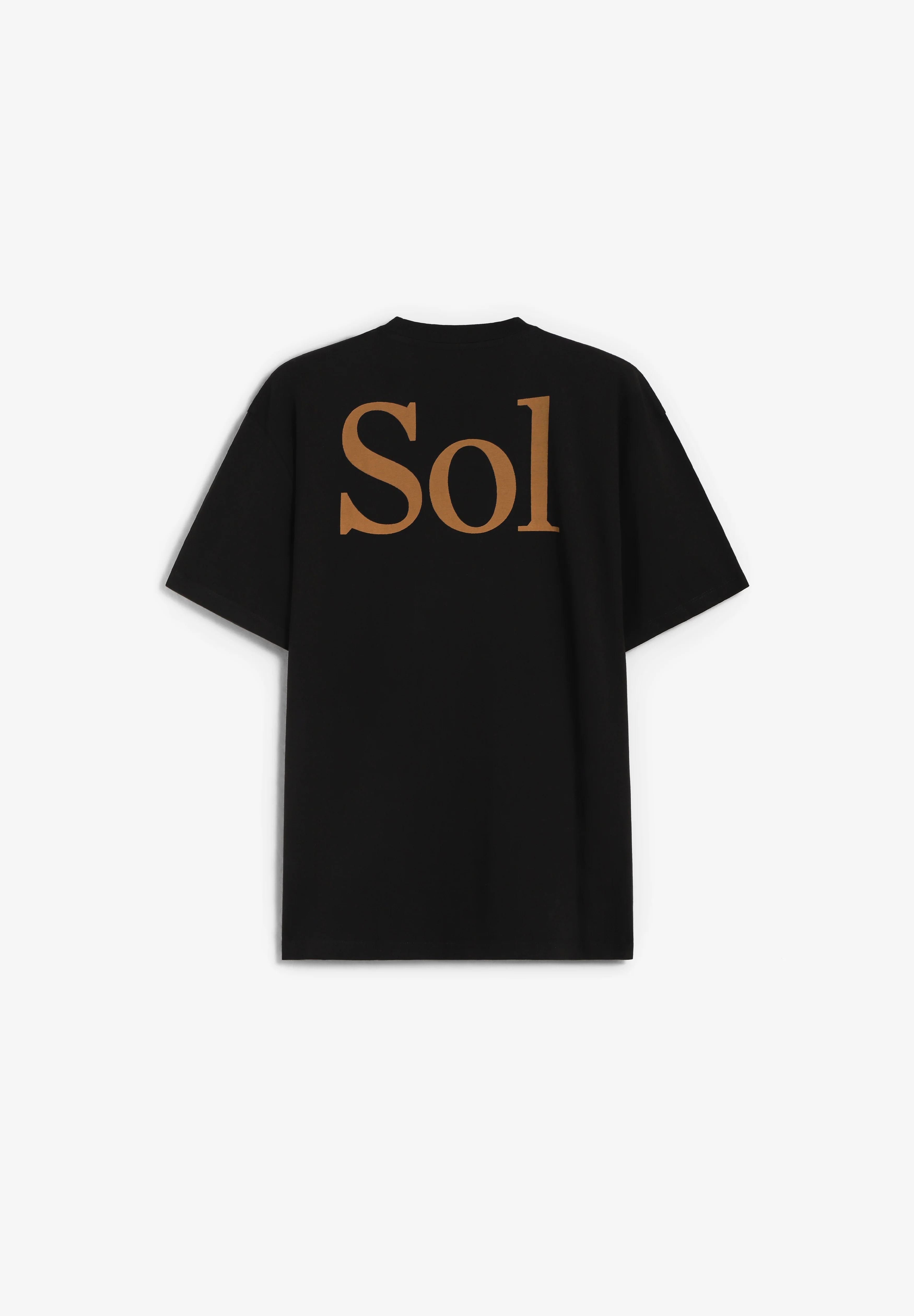 THINKING MU | CAMISETA SOL TYPE BLACK AARON
