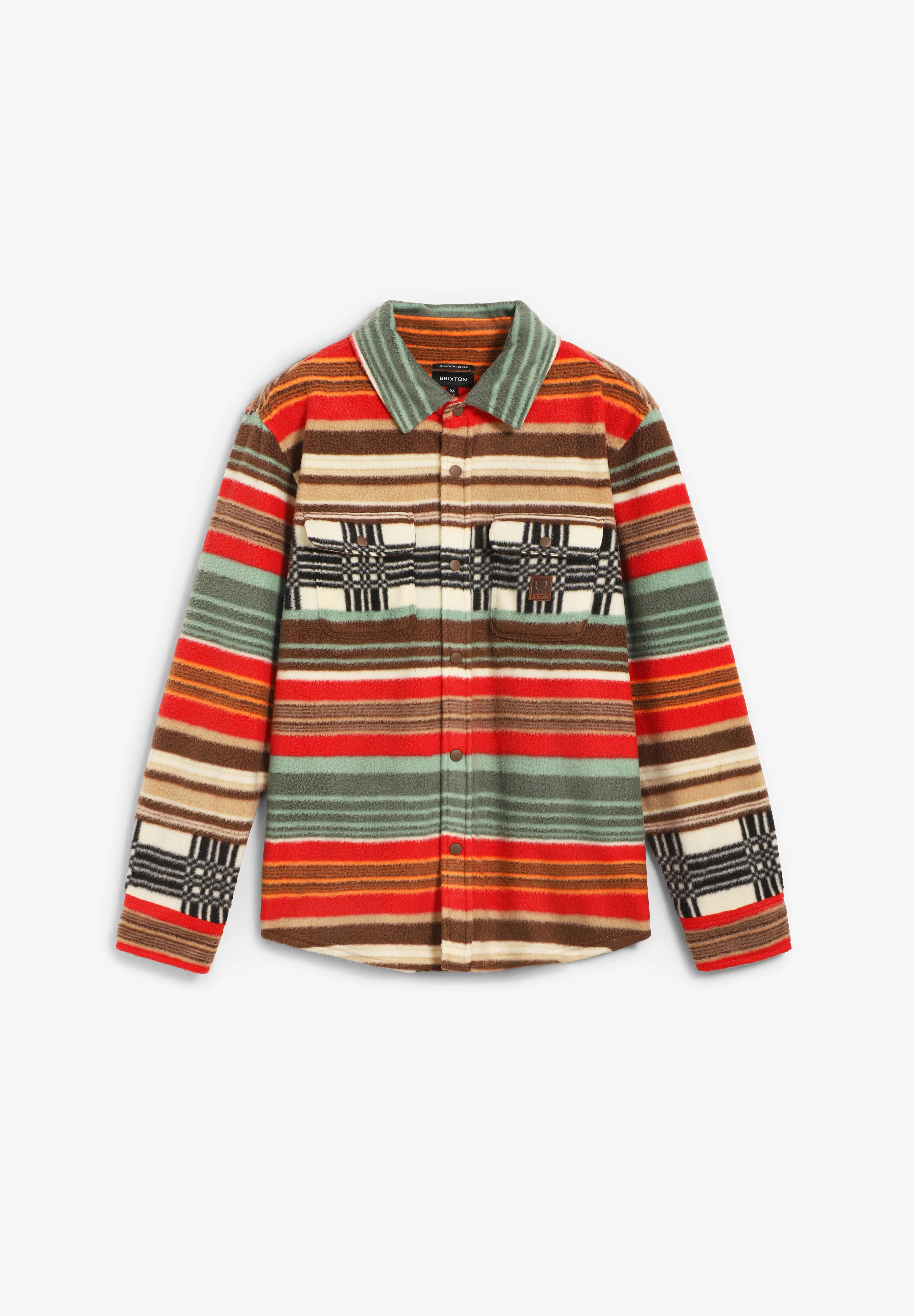 BRIXTON | SOBRECAMISA BOWERY ARCTIC STRETCH FLEE