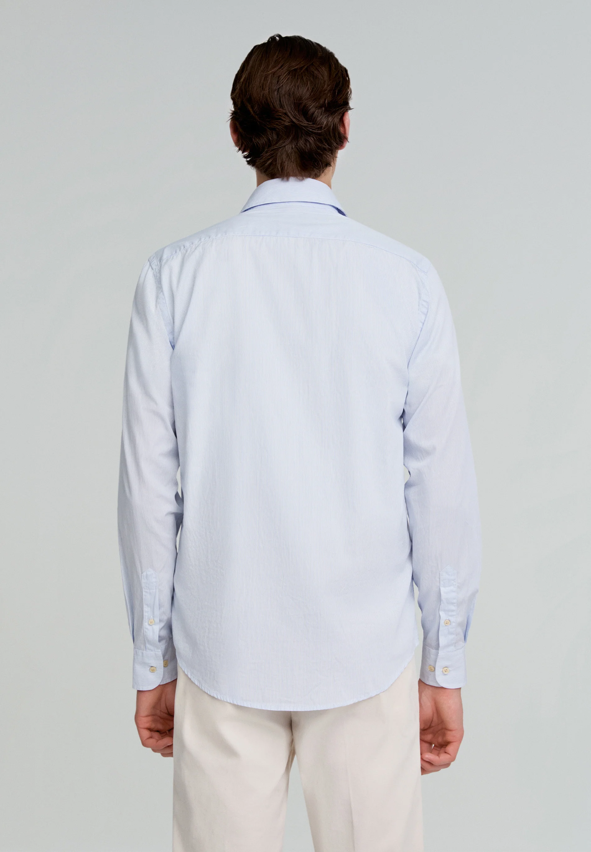 CAMISA VESTIR RAYAS CALAVERA CONTRASTE