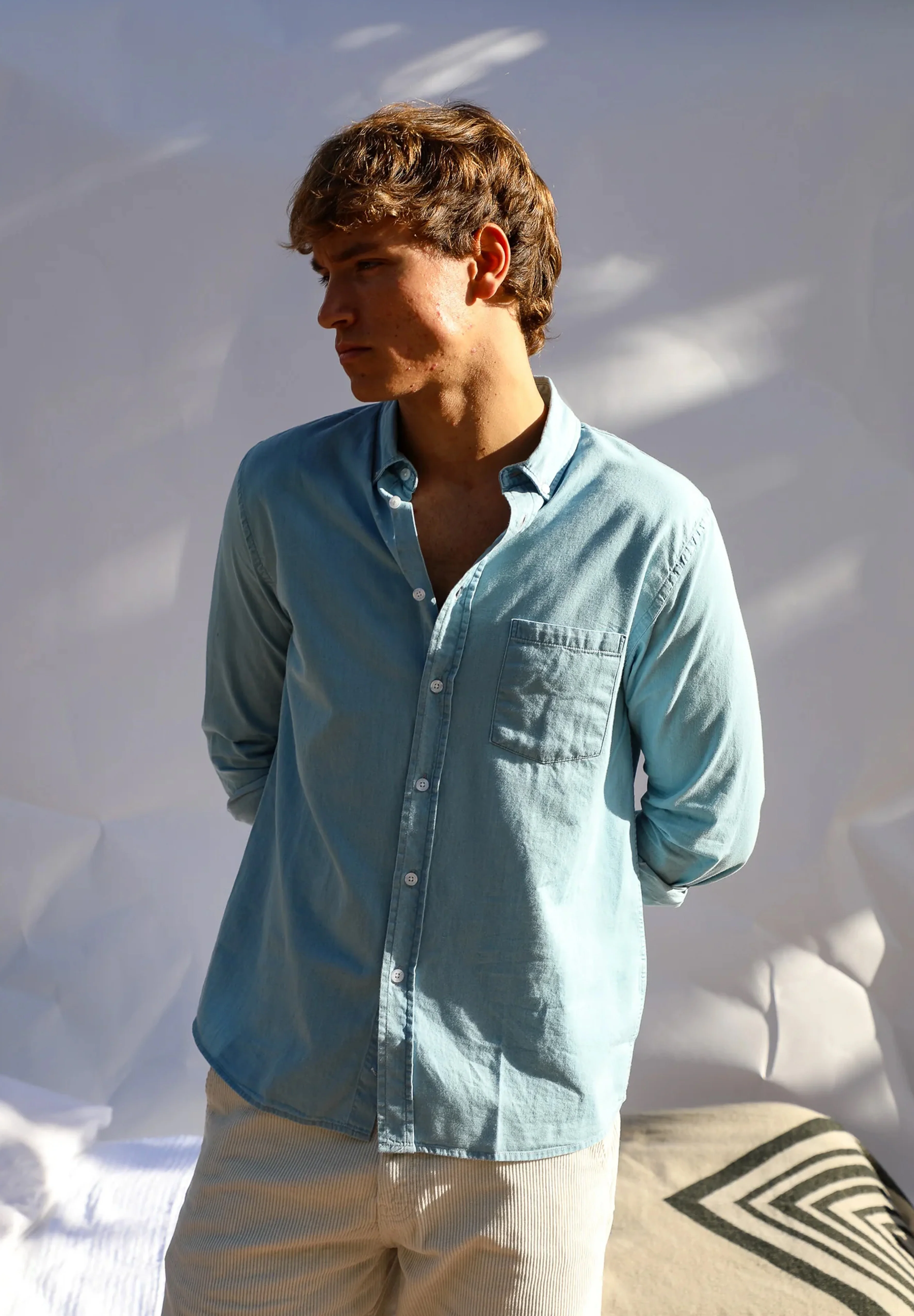RAMSOS | CAMISA DENIM HOMBRE