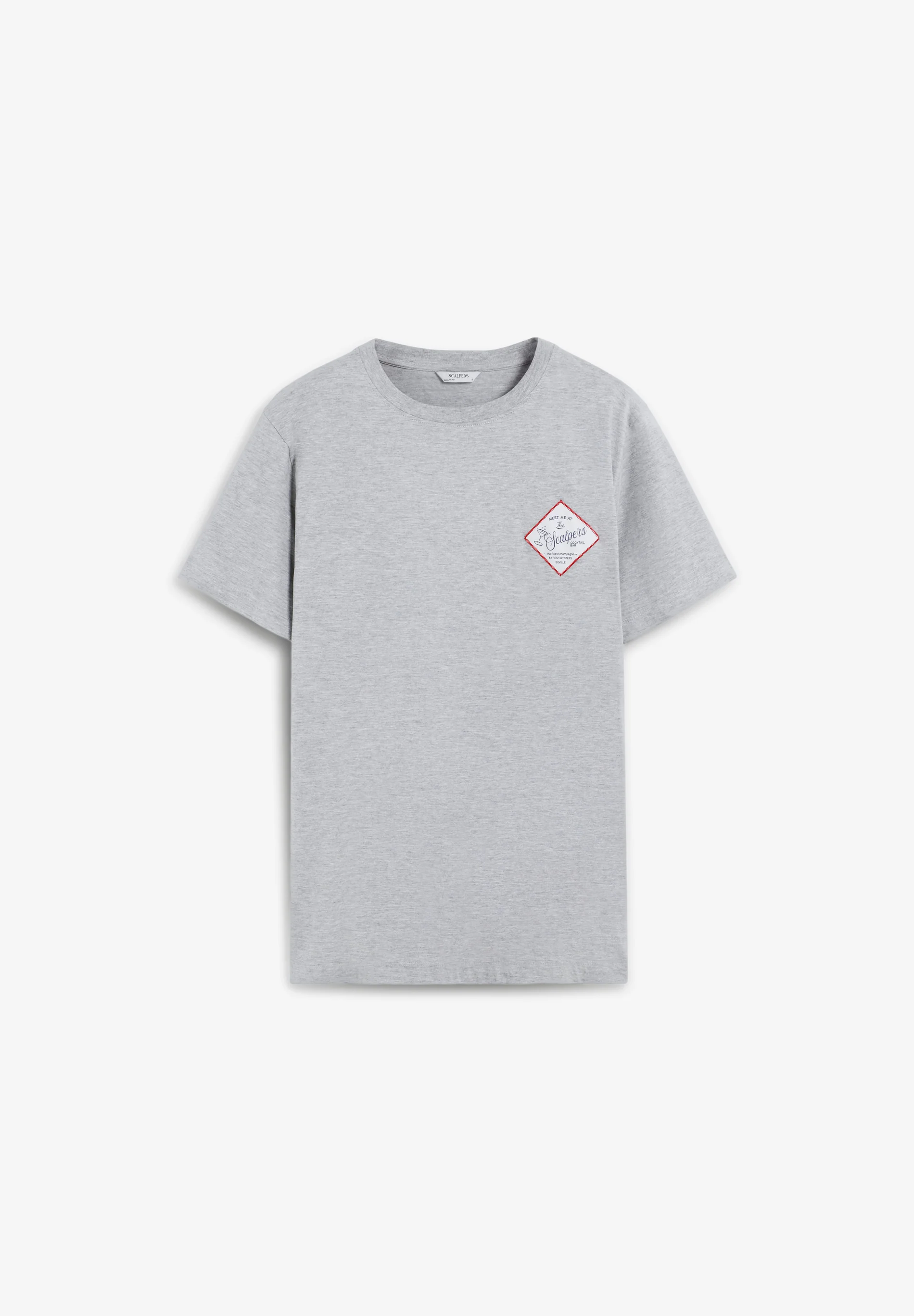 CAMISETA PARCHE BORDADO LOGO