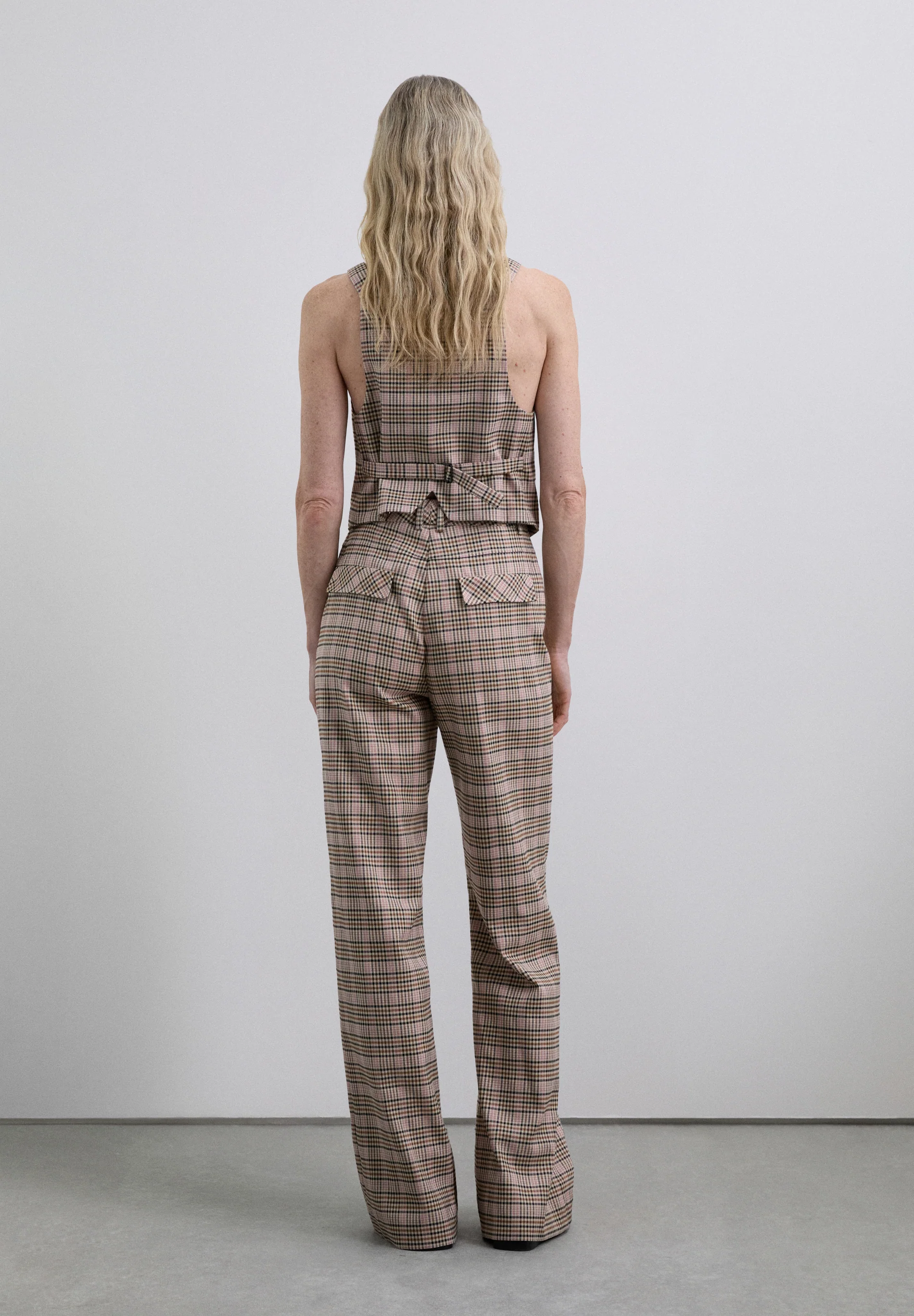 SCPINKCHECK PANT