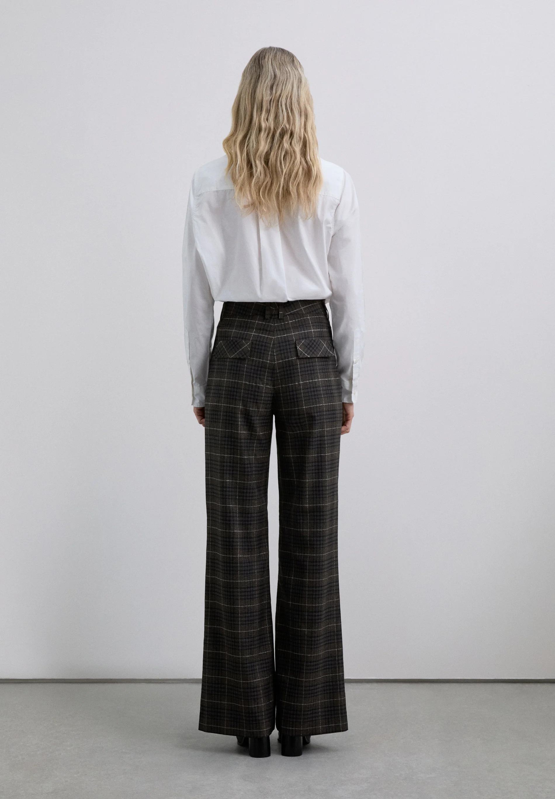 SCBROWNCHECK PANT