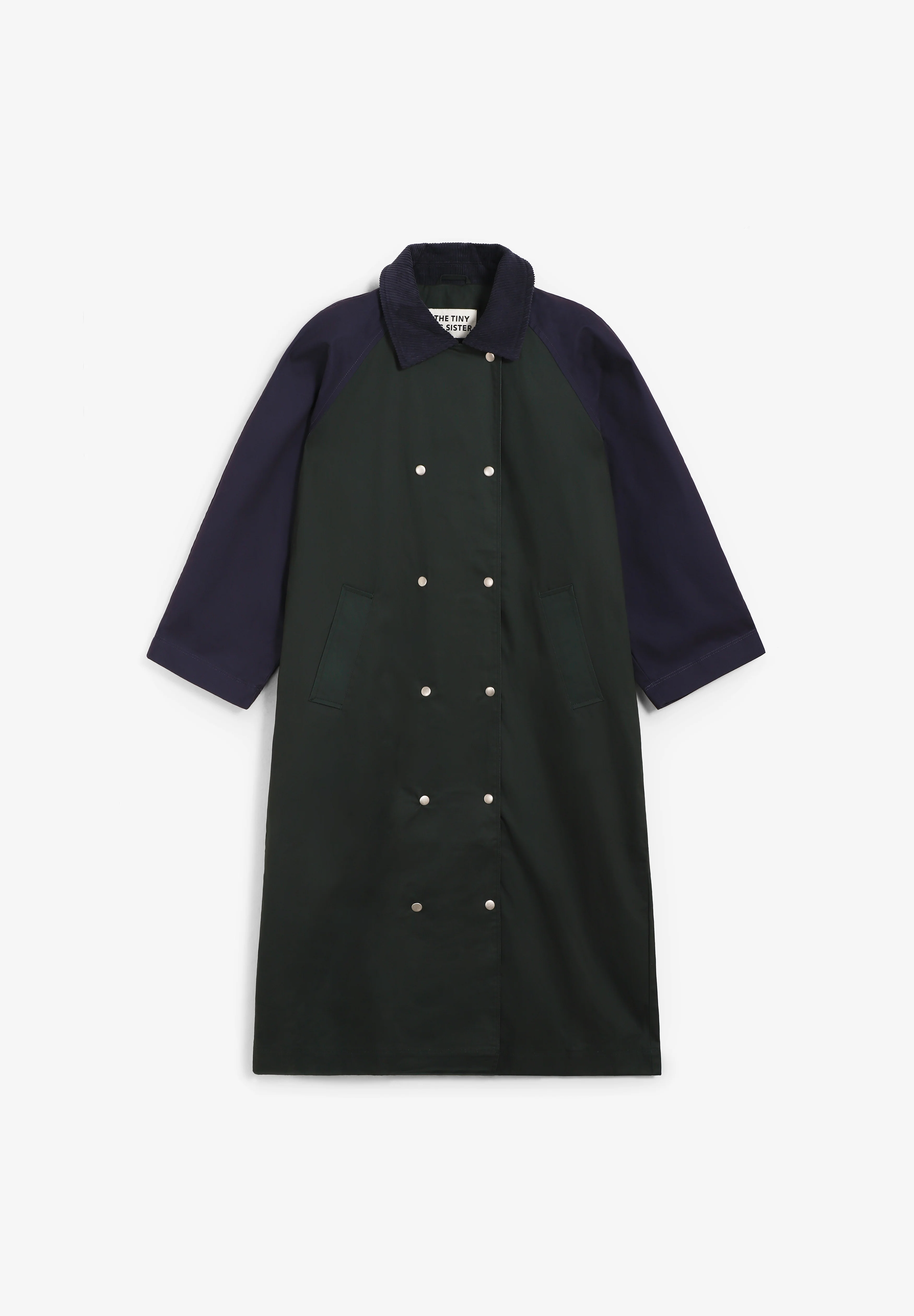 THE TINY BIG SISTER | GABARDINA COLOR BLOCKED