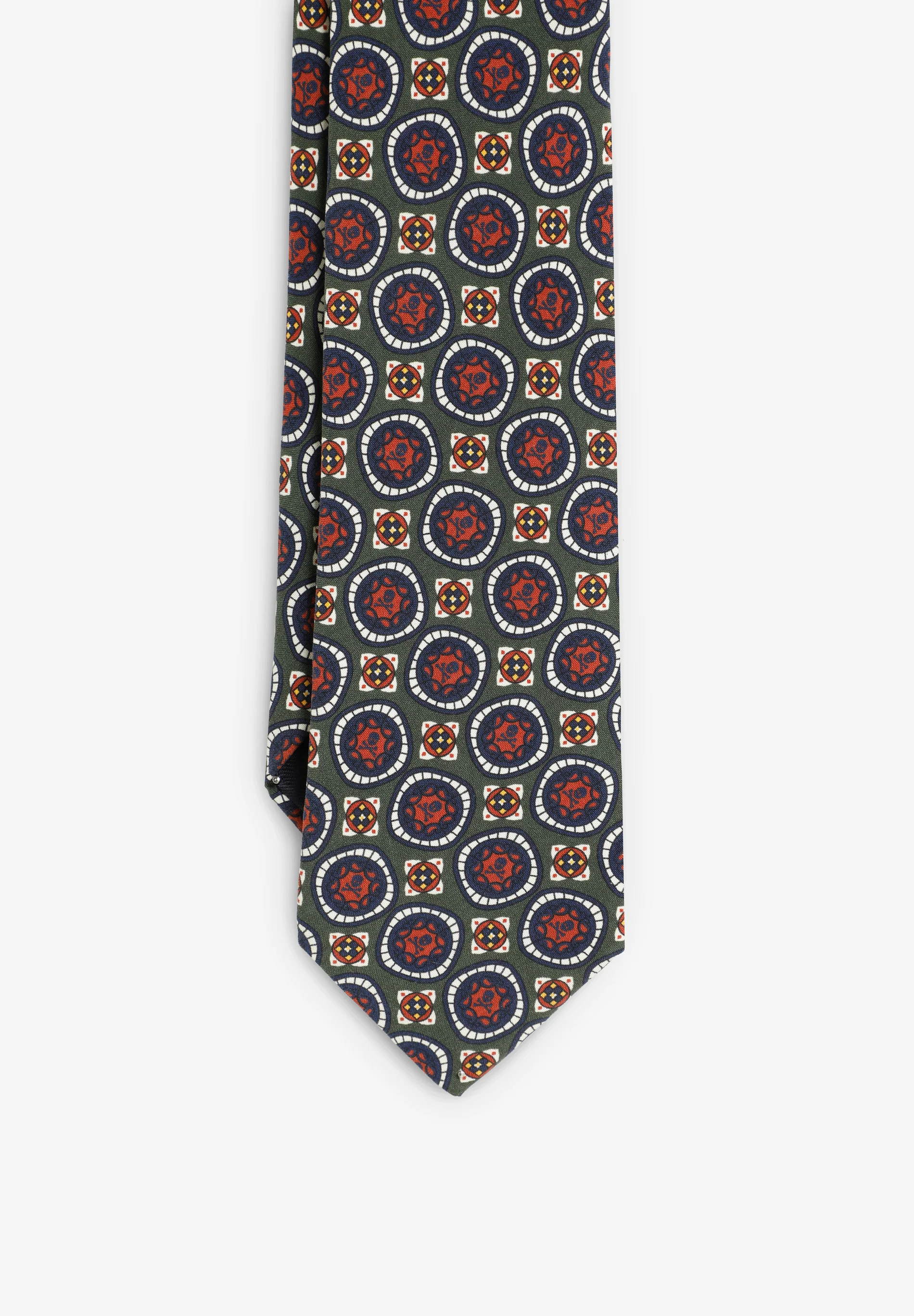 SCSKULL MOTIVE TIE