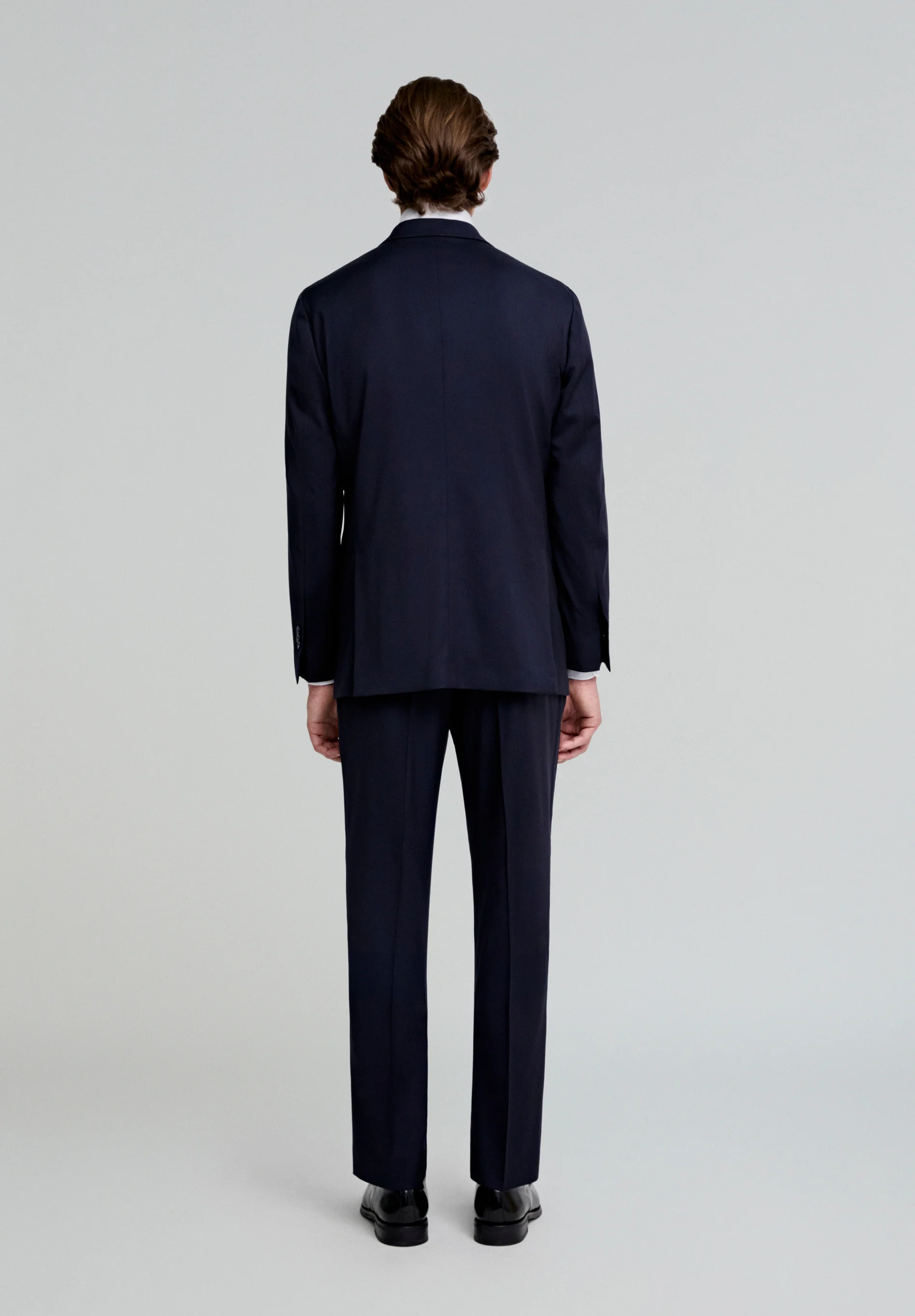 TRAJE LANA AZUL
