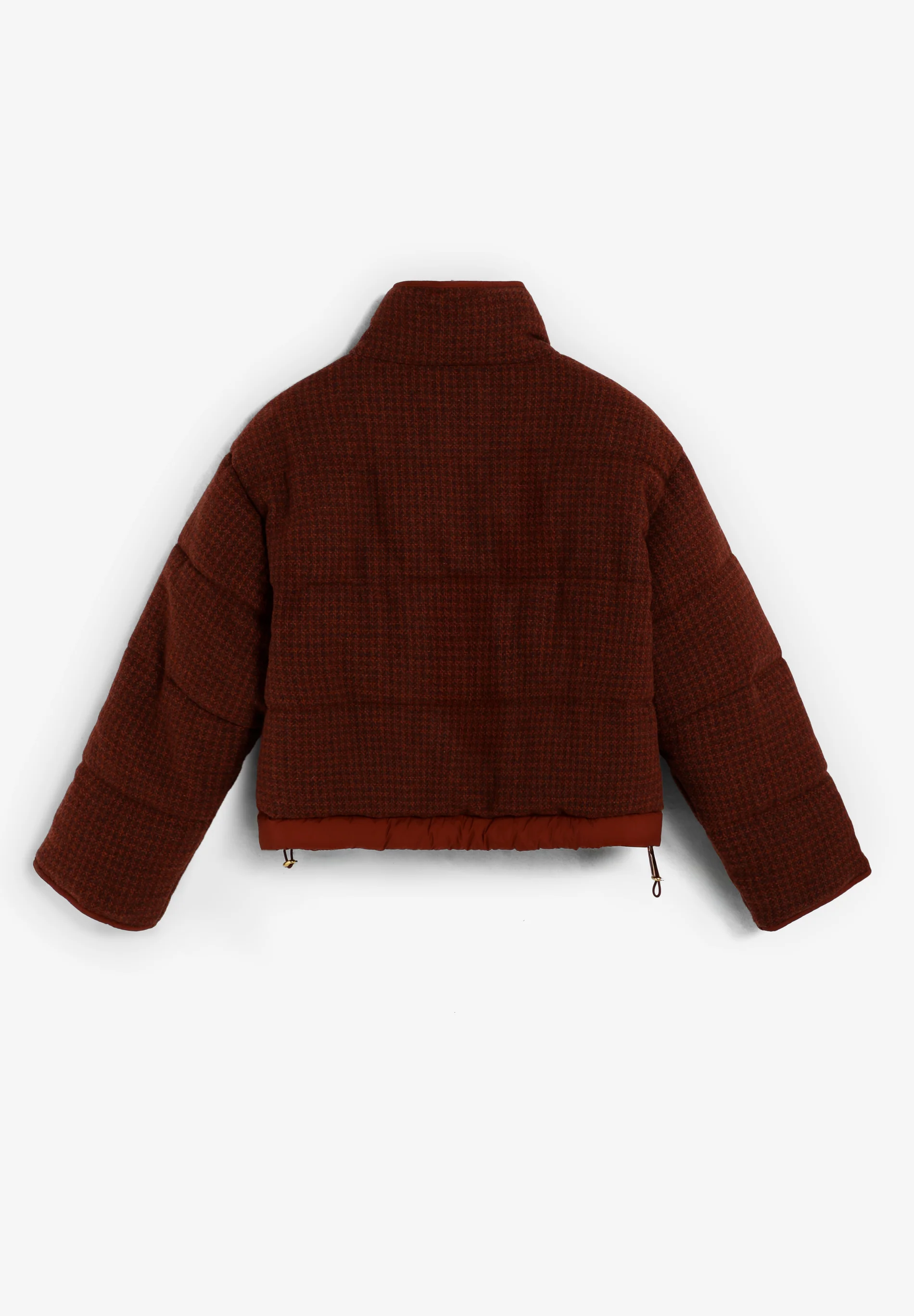 ABRIGO BOMBER ACOLCHADO CUADROS