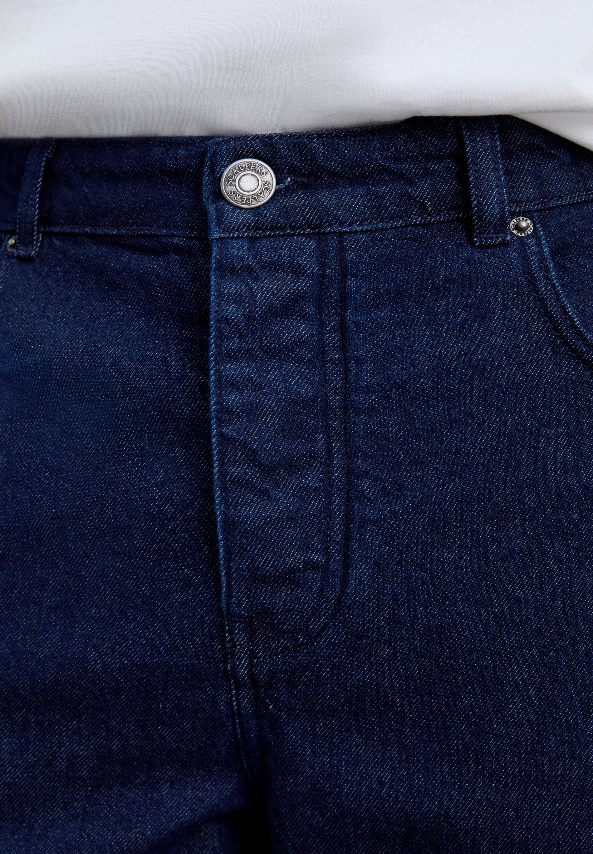 PANTALON VAQUERO CROPPED