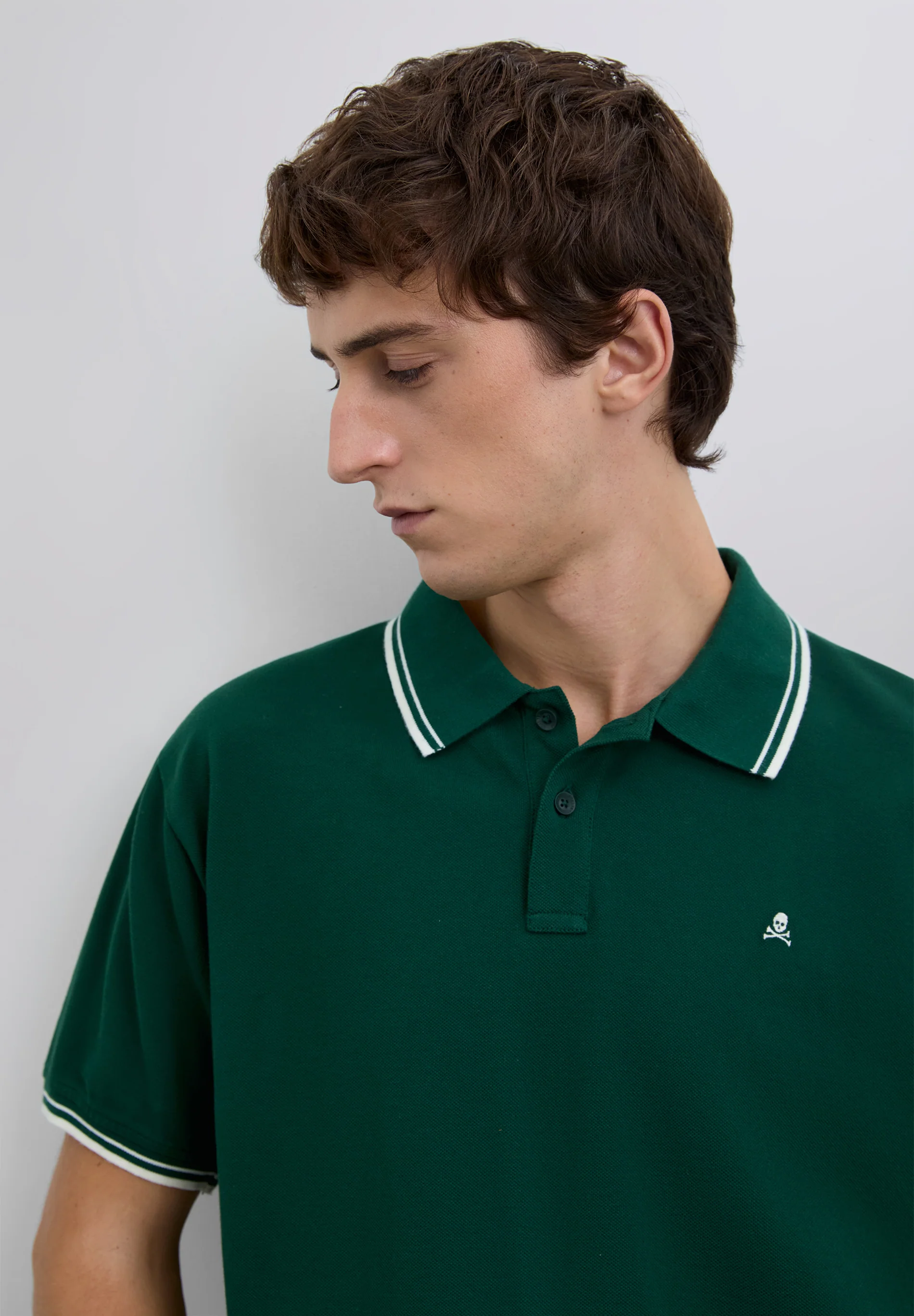 POLO CONTRASTE CALAVERA