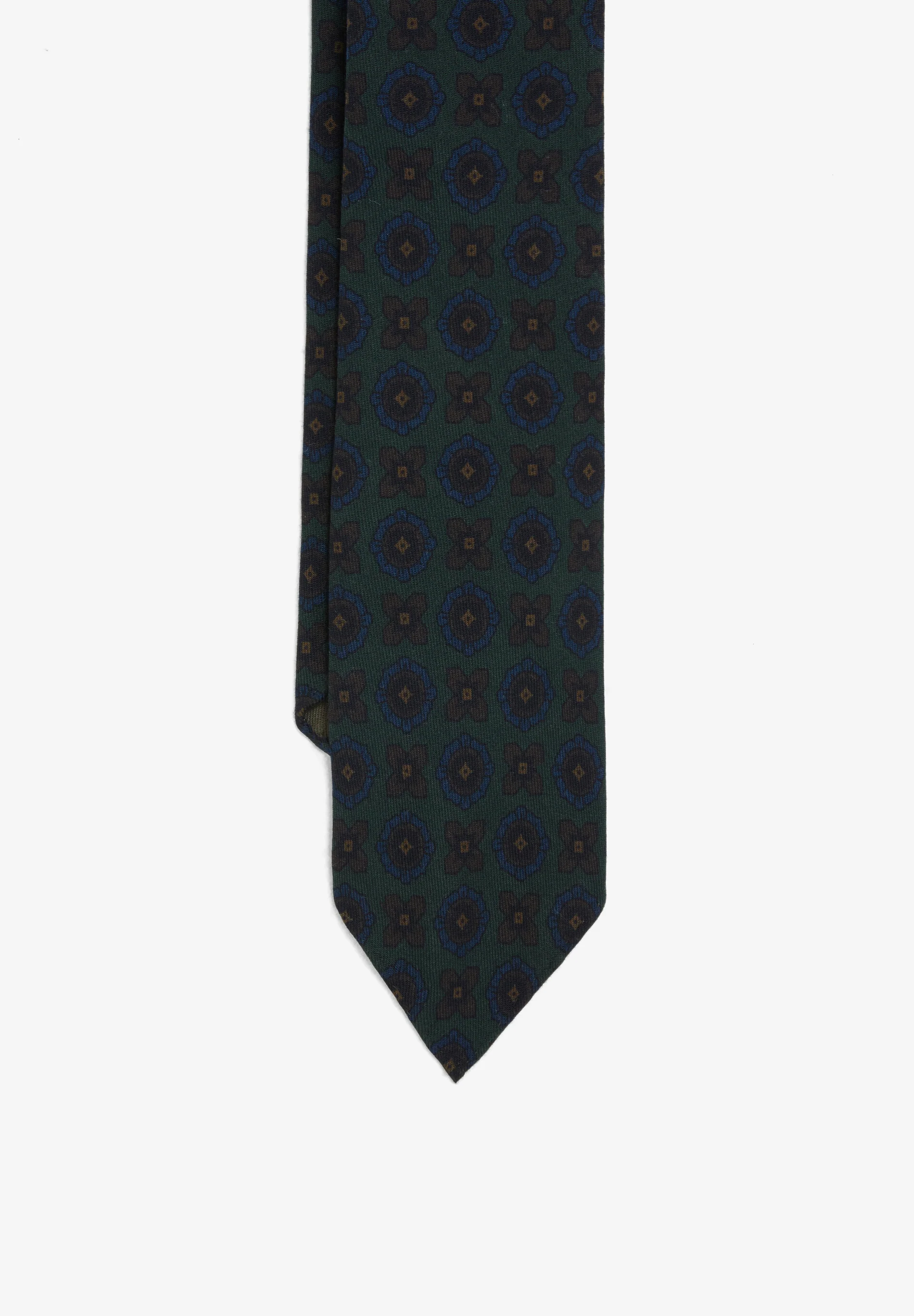 SCVINTAGE MOTIVE FLOWER TIE