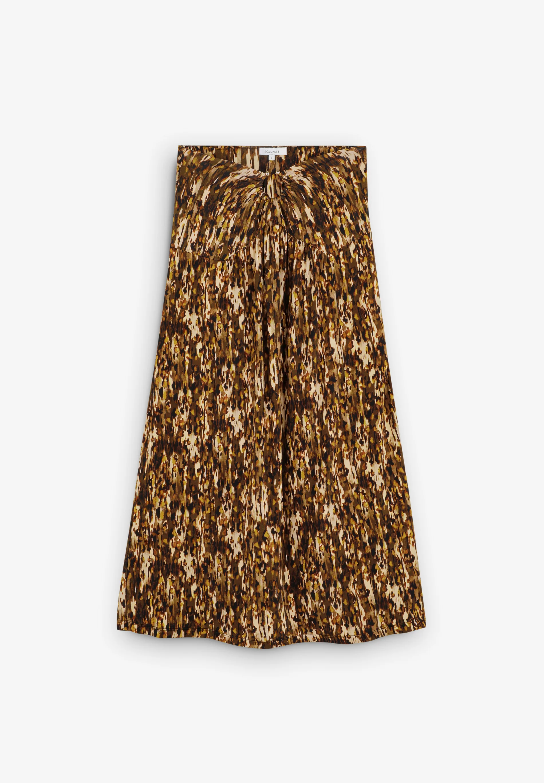 FALDA HEBILLA ESTAMPADA