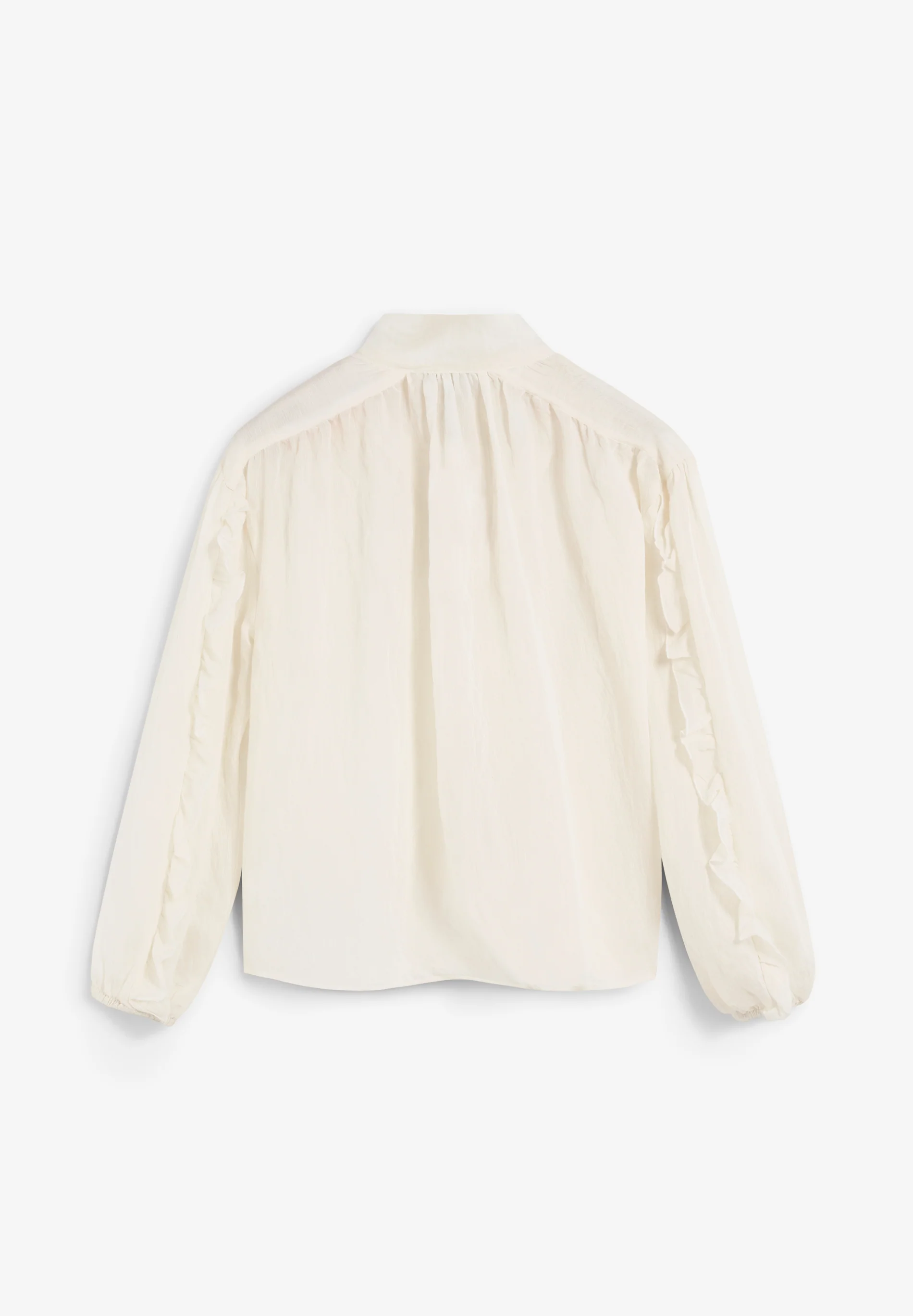 BLUSA DETALLE LAZO FRUNCES