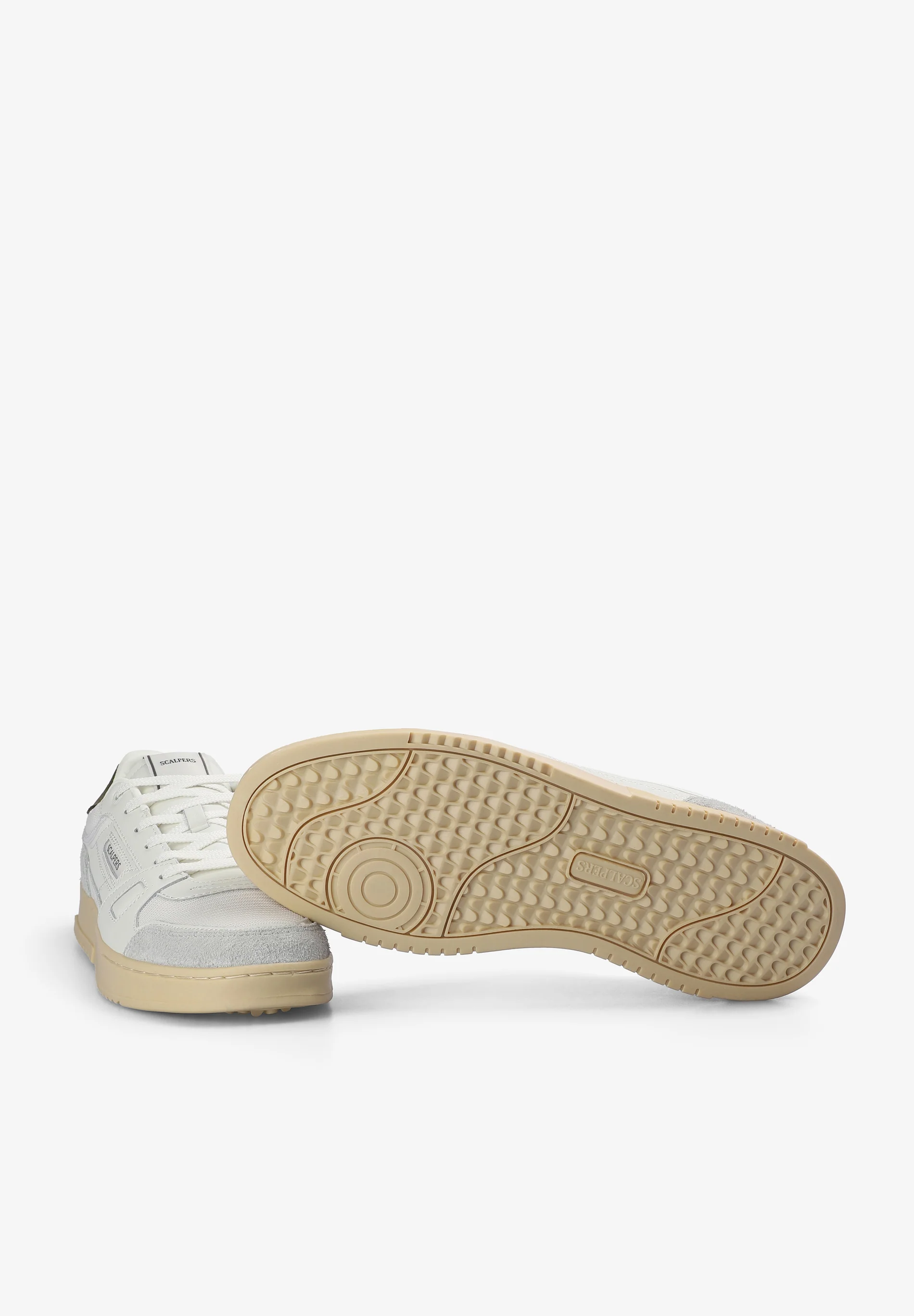 SNEAKERS LOGO PIEL