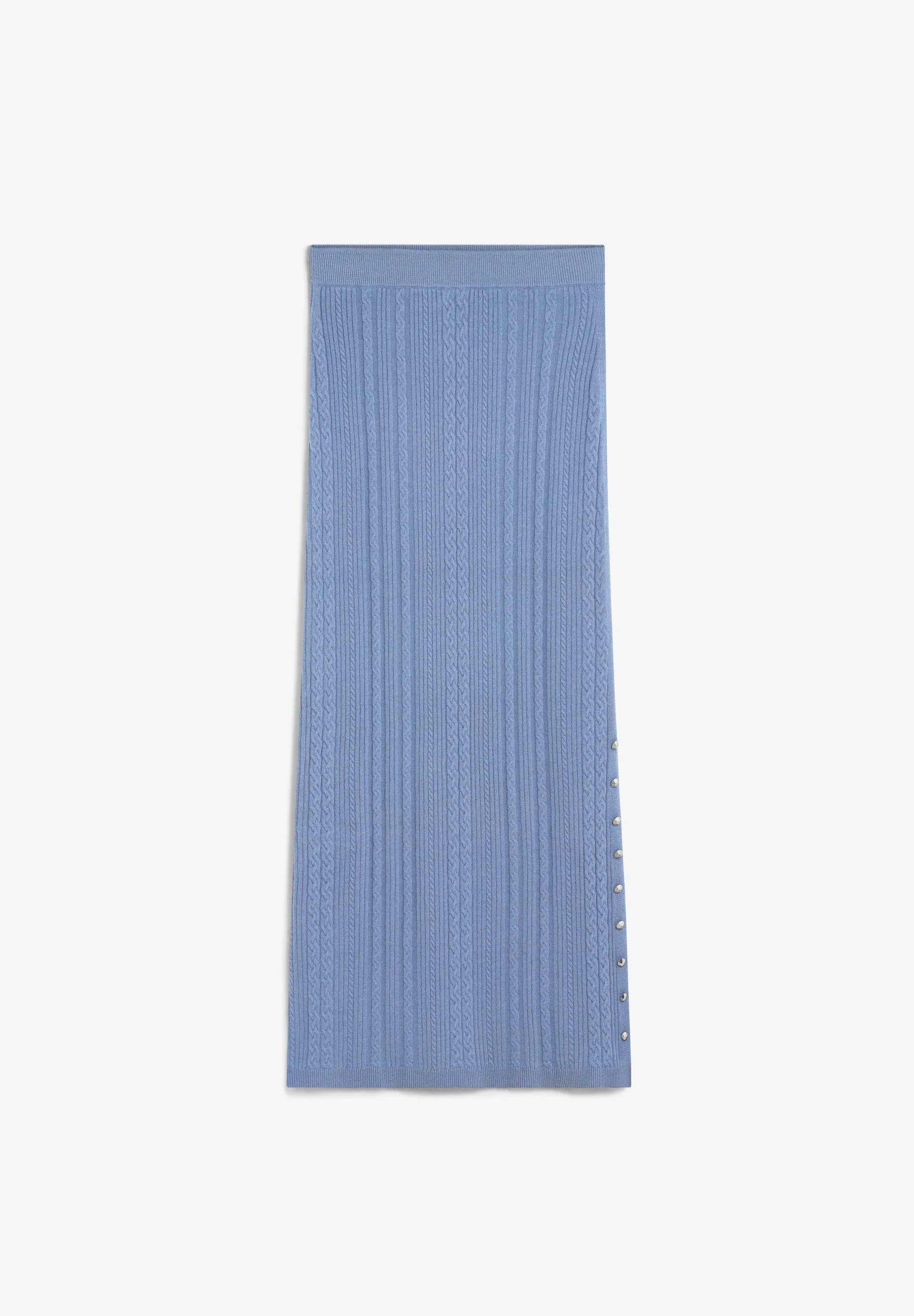 FALDA CABLE KNIT ABERTURA