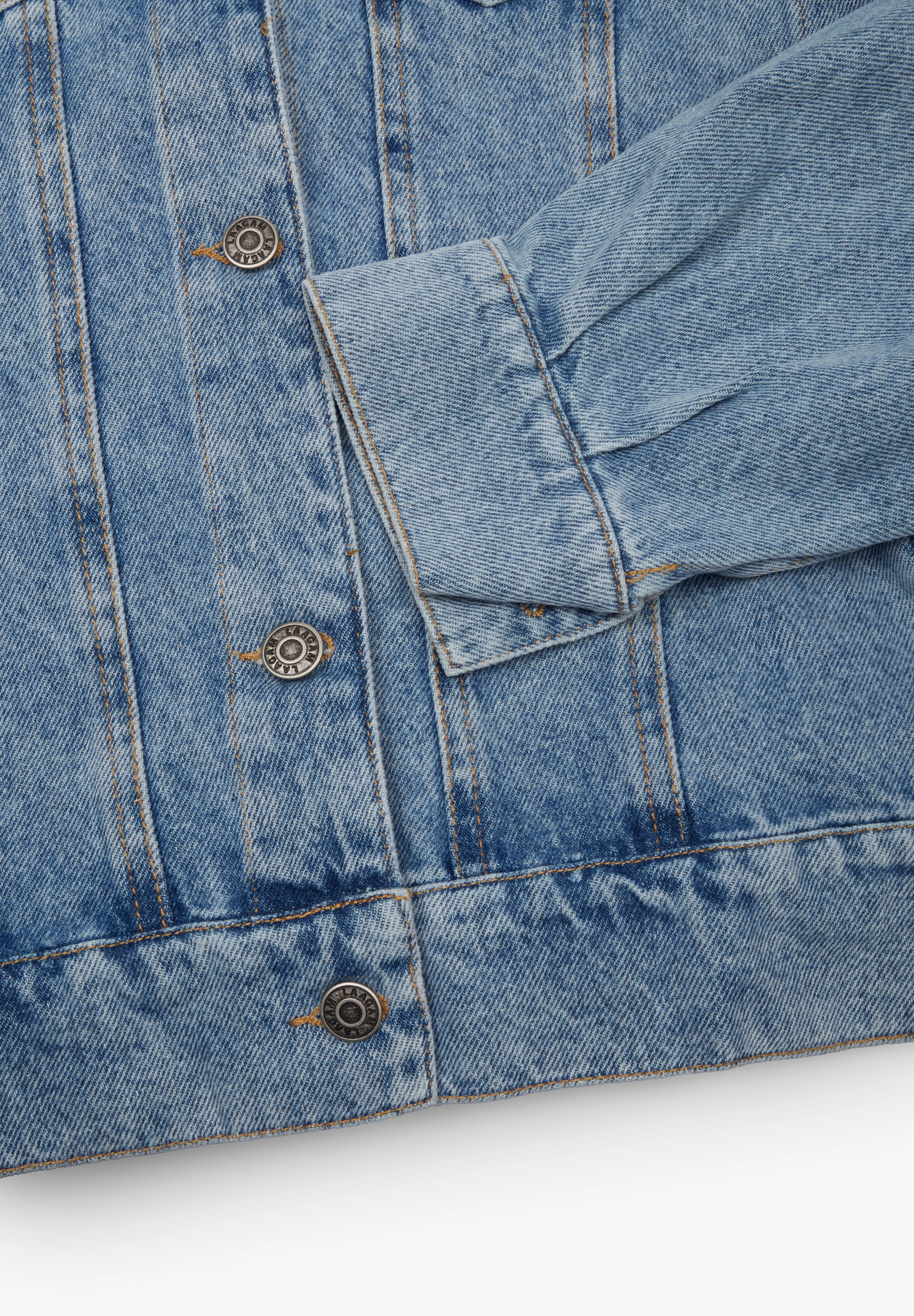 LAAGAM | CHAQUETA MANGAS DESMONTABLES DE-NIMES