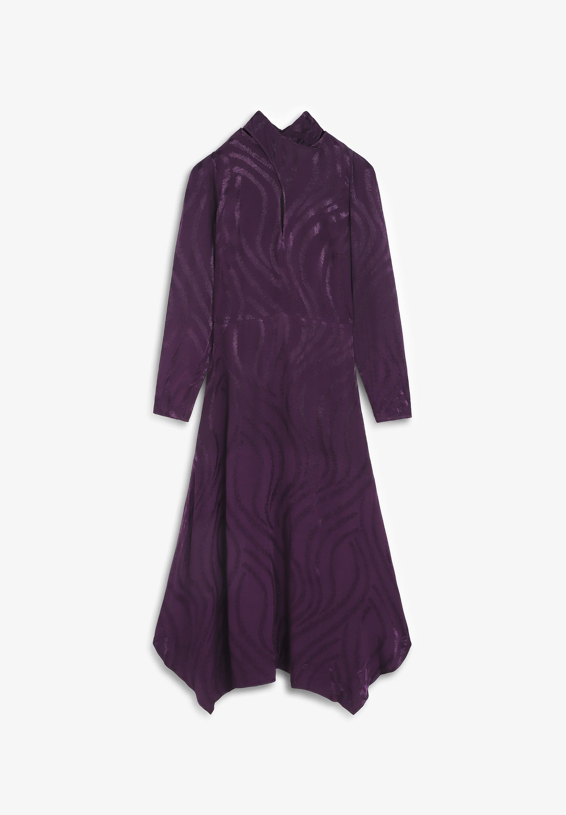 VESTIDO LARGO ONDAS