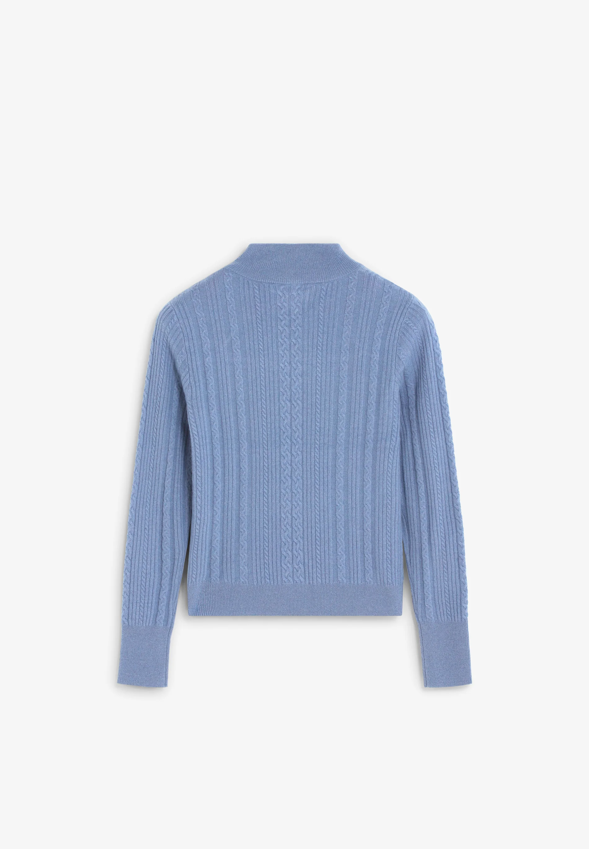 JERSEY CABLE KNIT ABERTURA