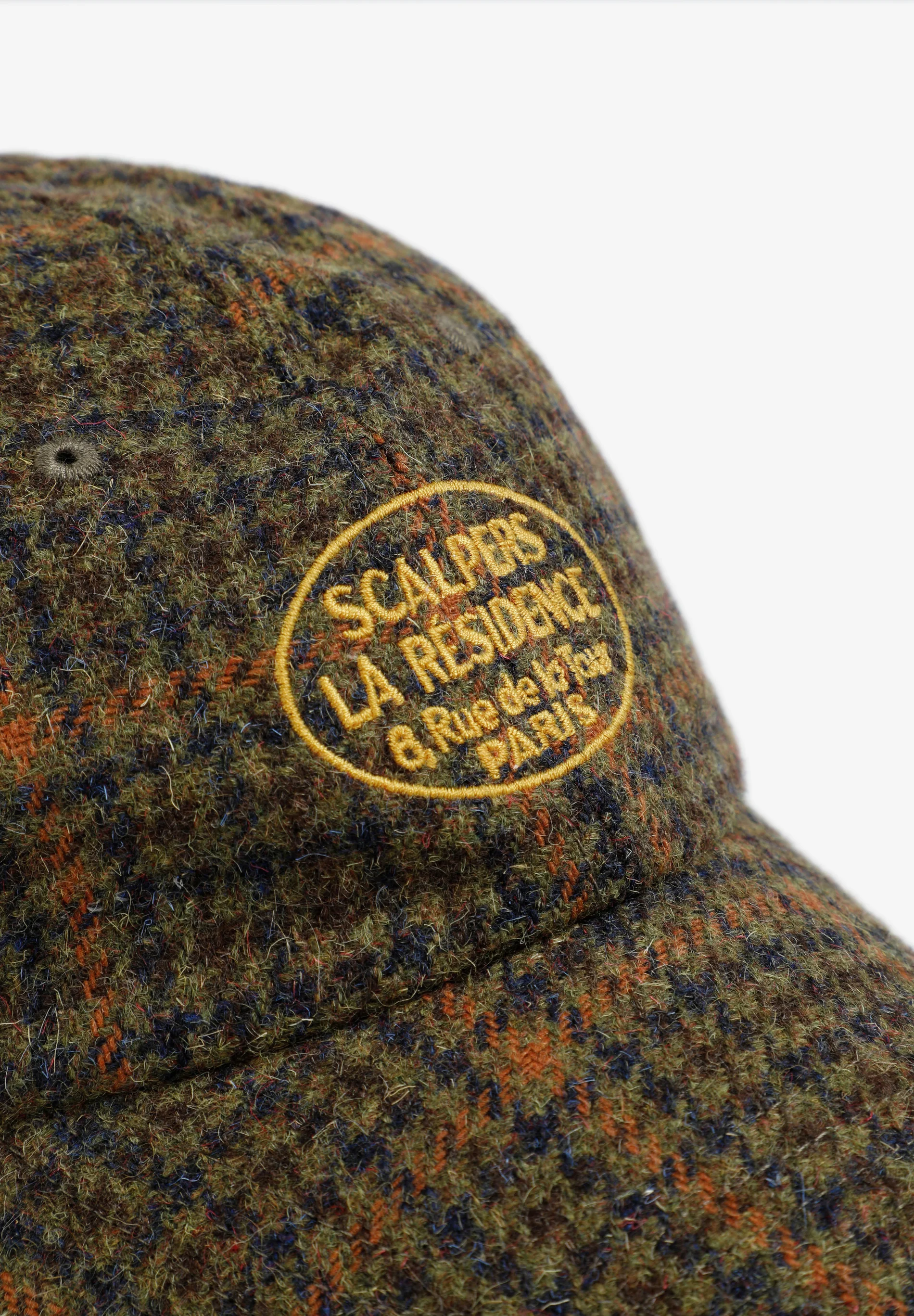 SCWOOL CHECK CAP