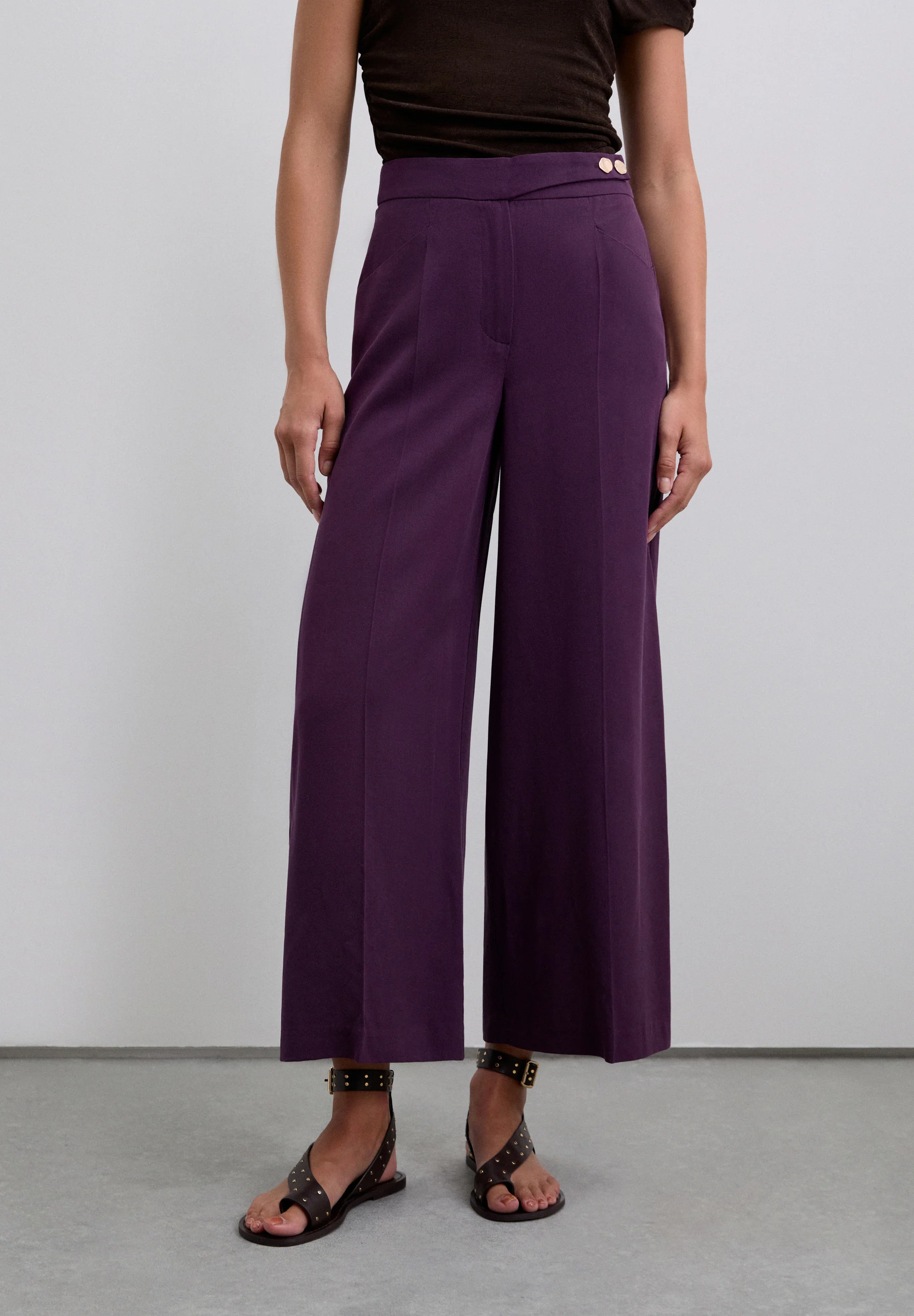 PANTALÓN CULOTTE PINZAS