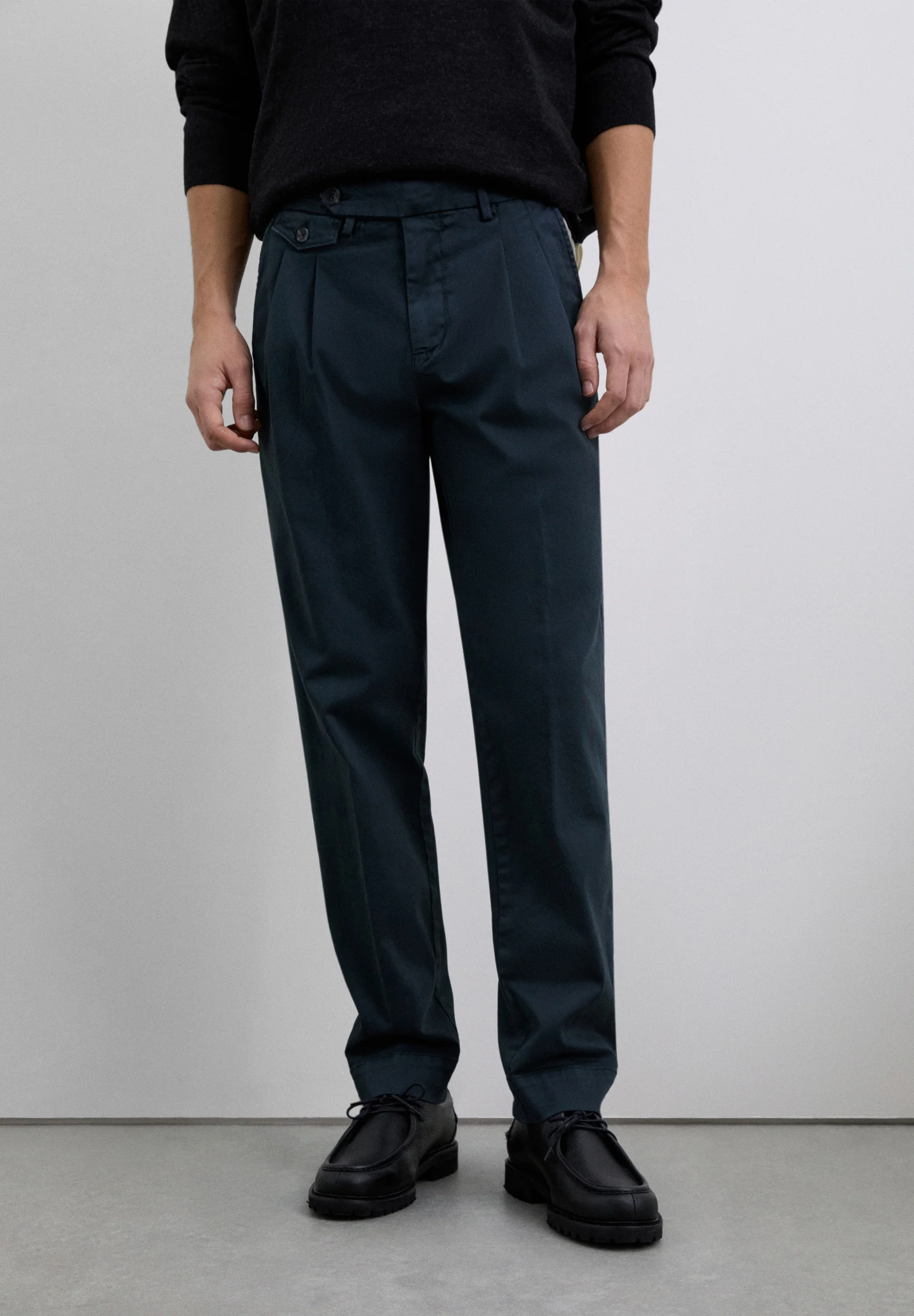 PANTALÓN DOBLE PINZA ALGODÓN