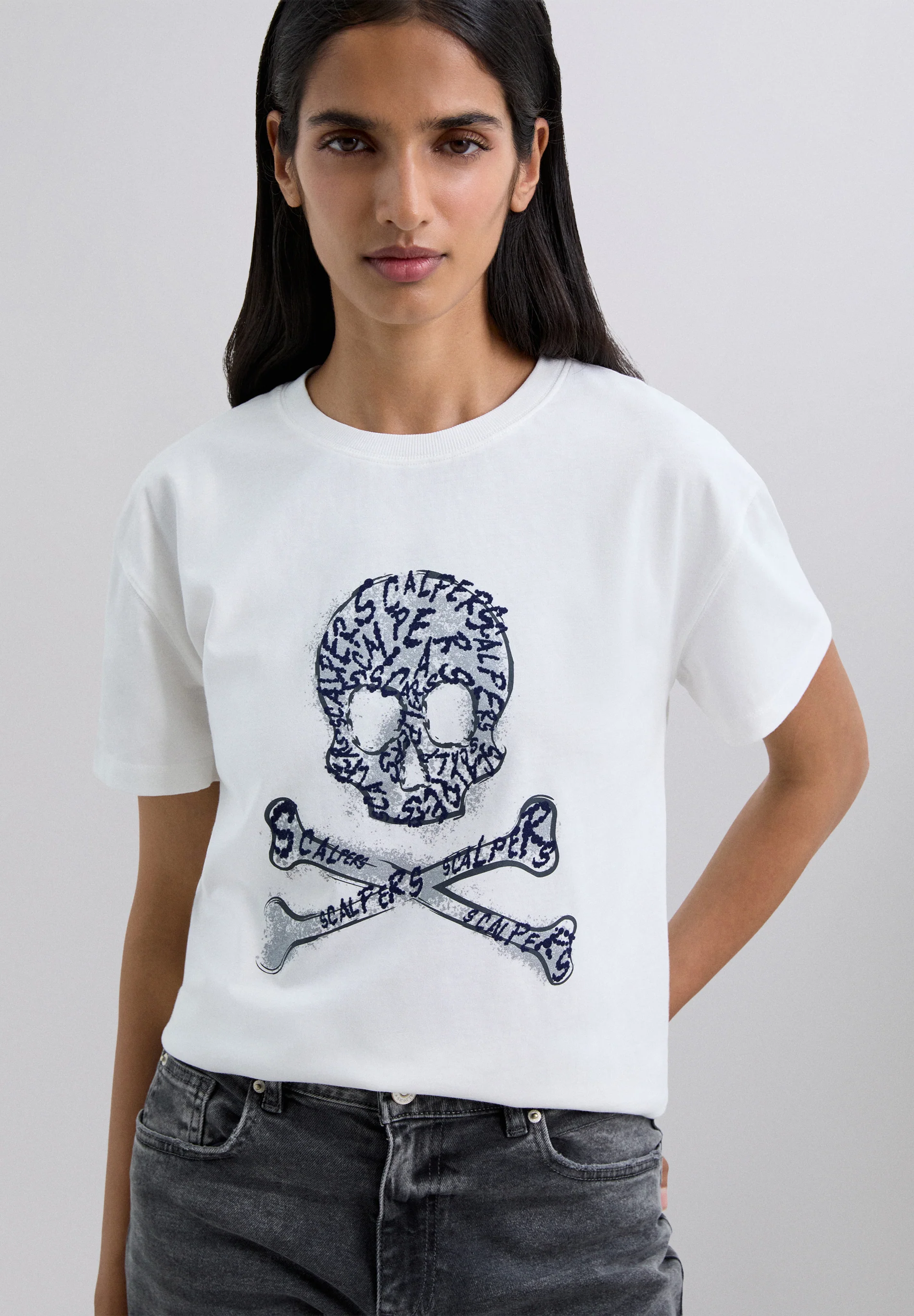 SCSKULLFLOCK TEE