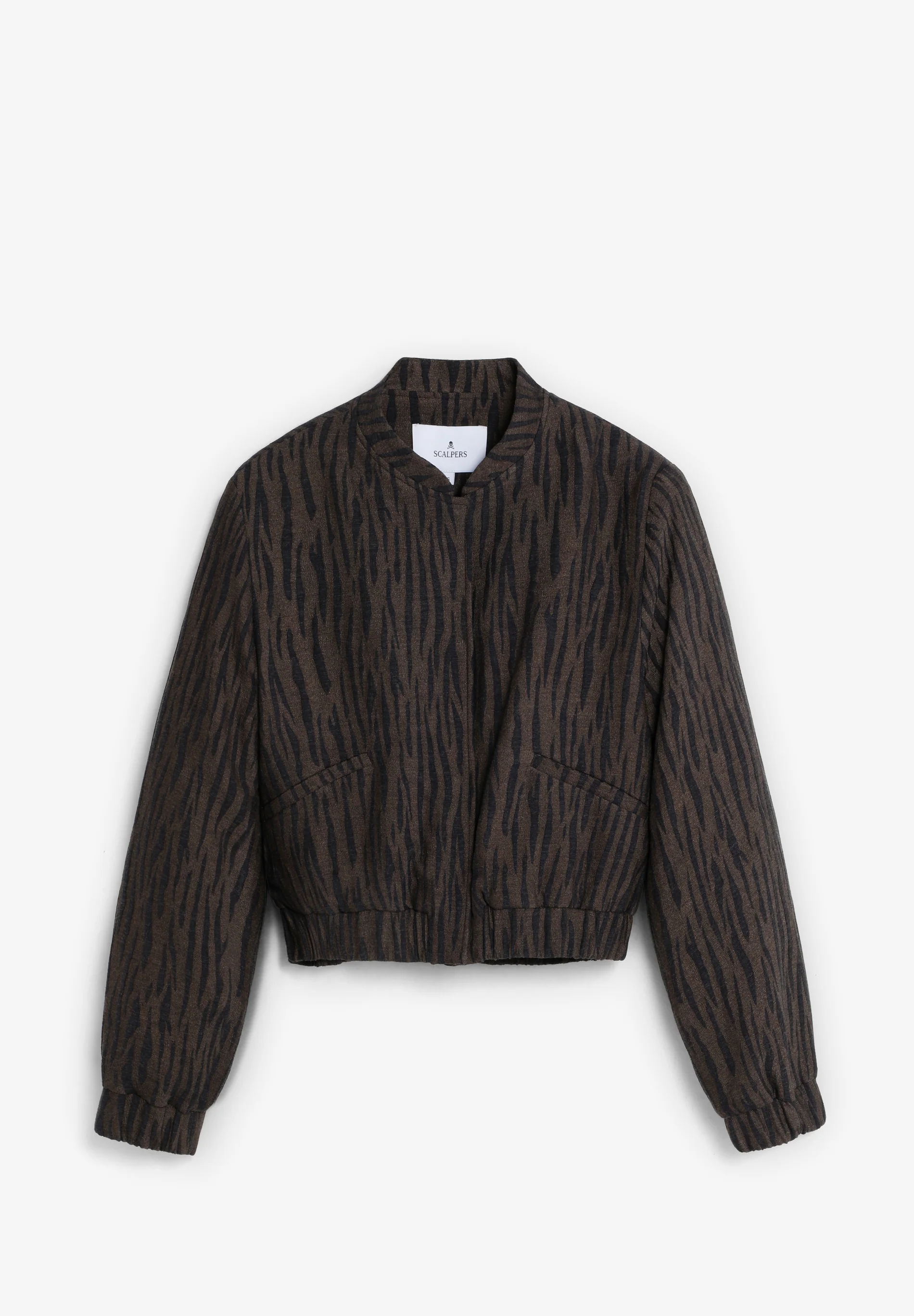 CHAQUETA BOMBER ANIMAL PRINT