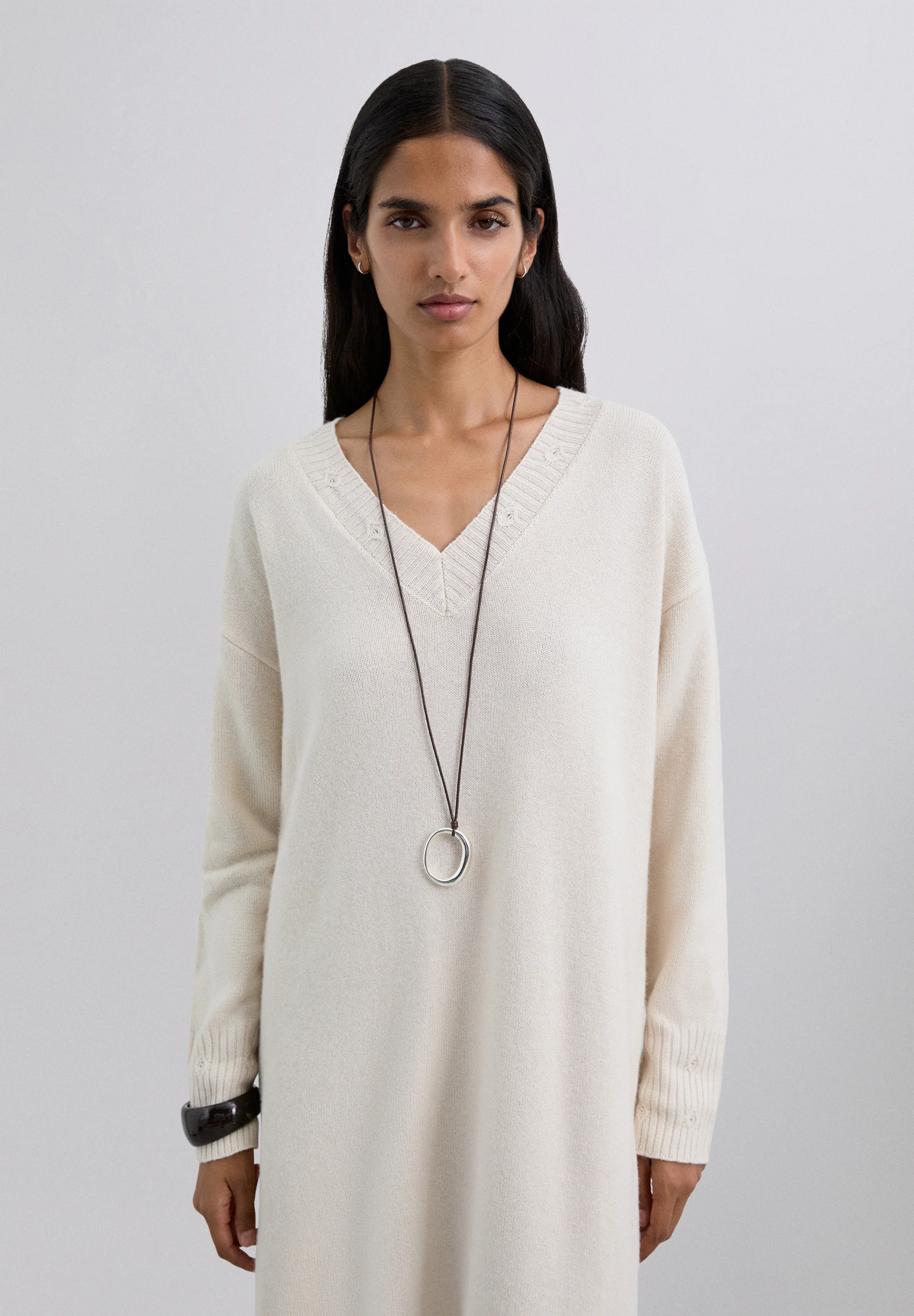 VESTIDO PUNTO HOLGADO MIDI