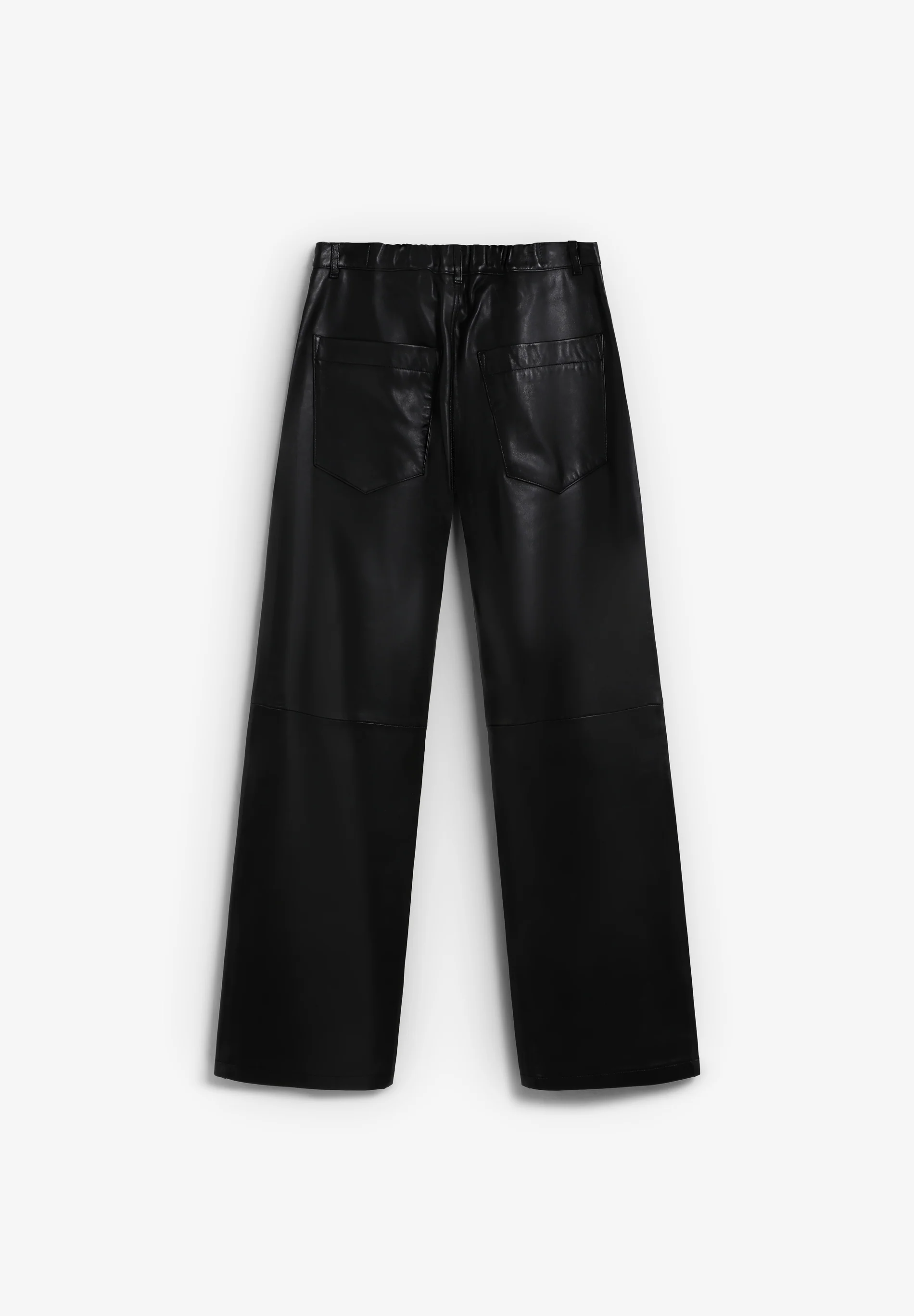 SCLEATHERPLEAT PANT