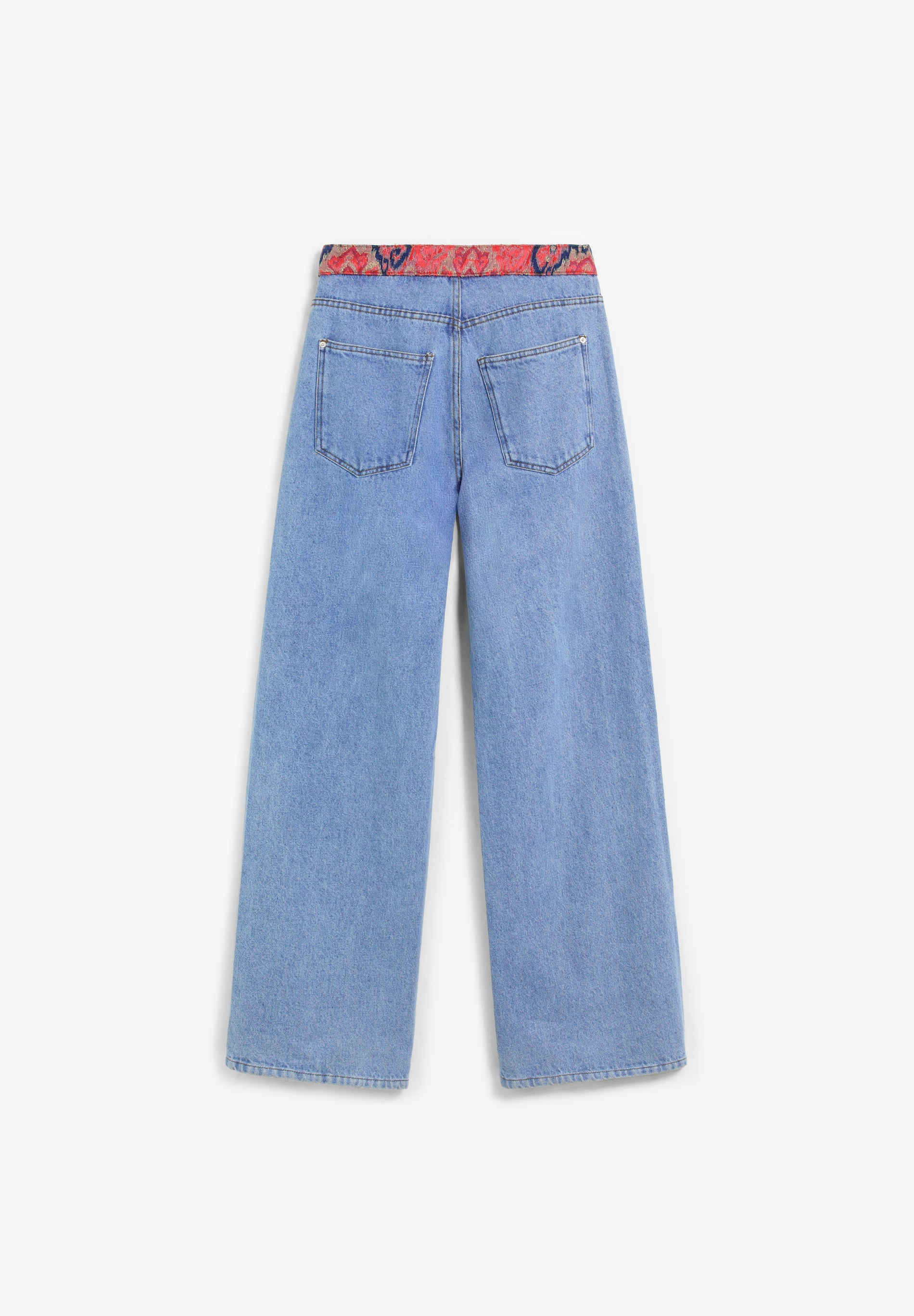 PANTALÓN DENIM TIRO MEDIO
