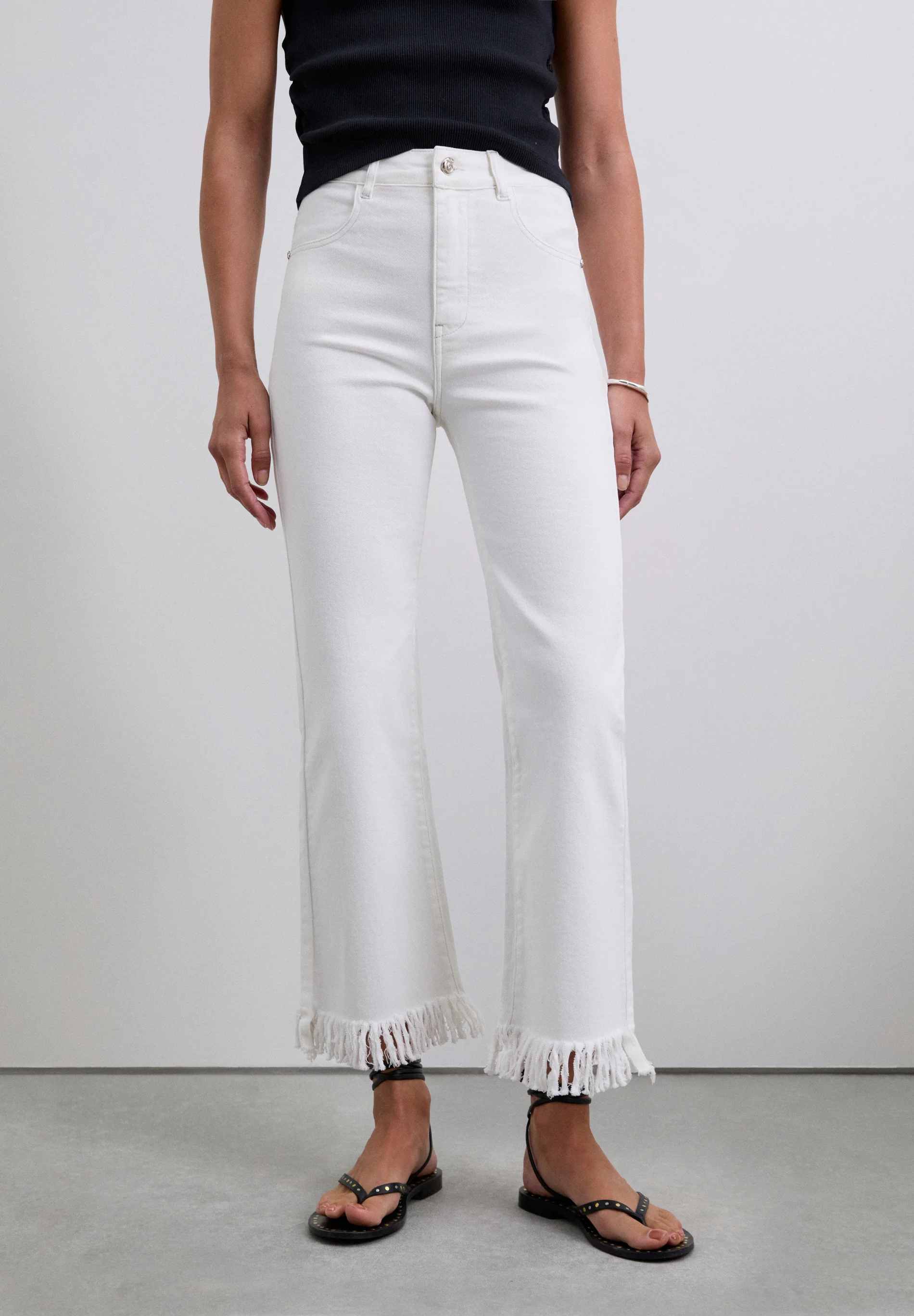 PANTALÓN DENIM FLECOS