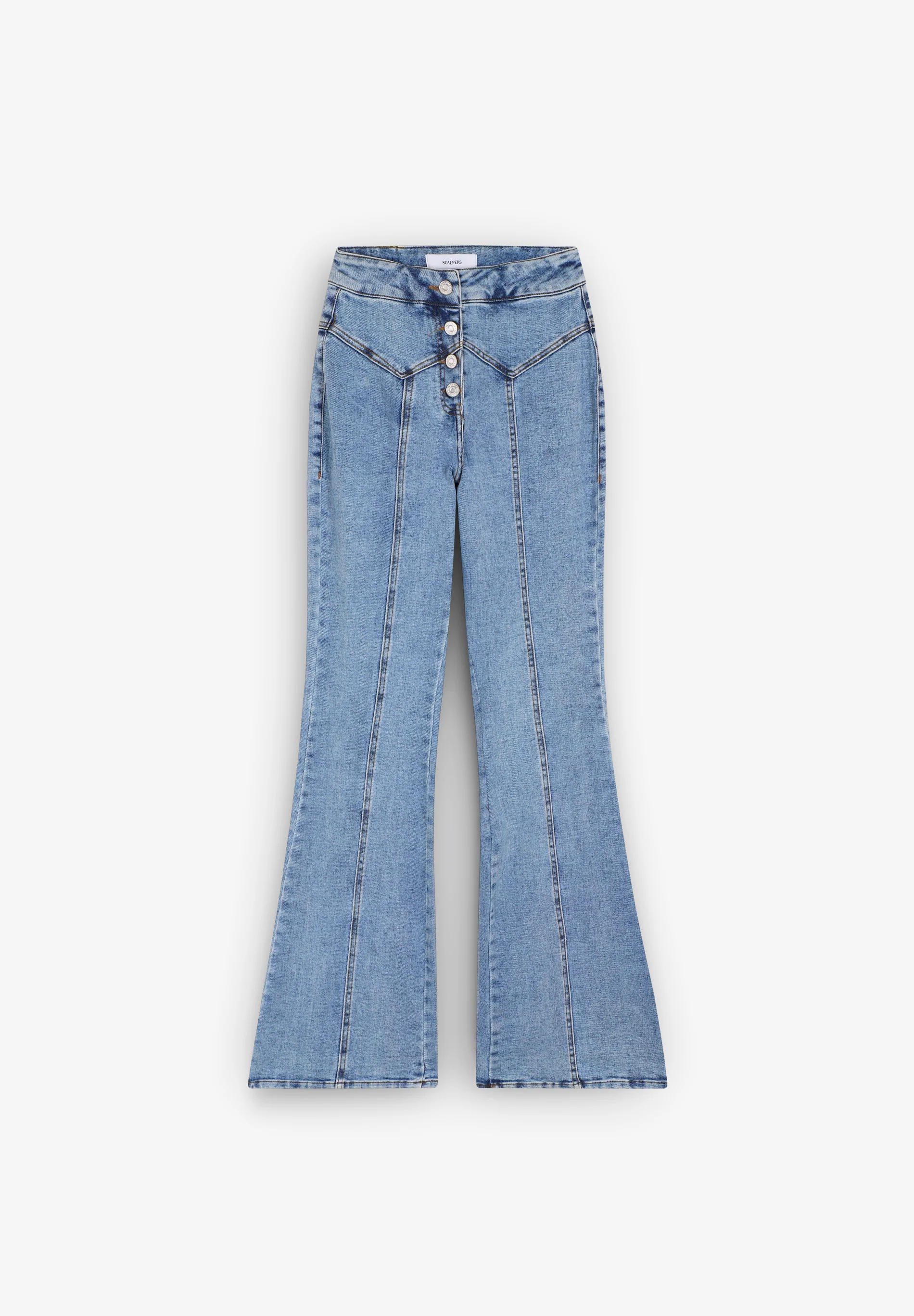JEANS BOOTCUT BOTONES