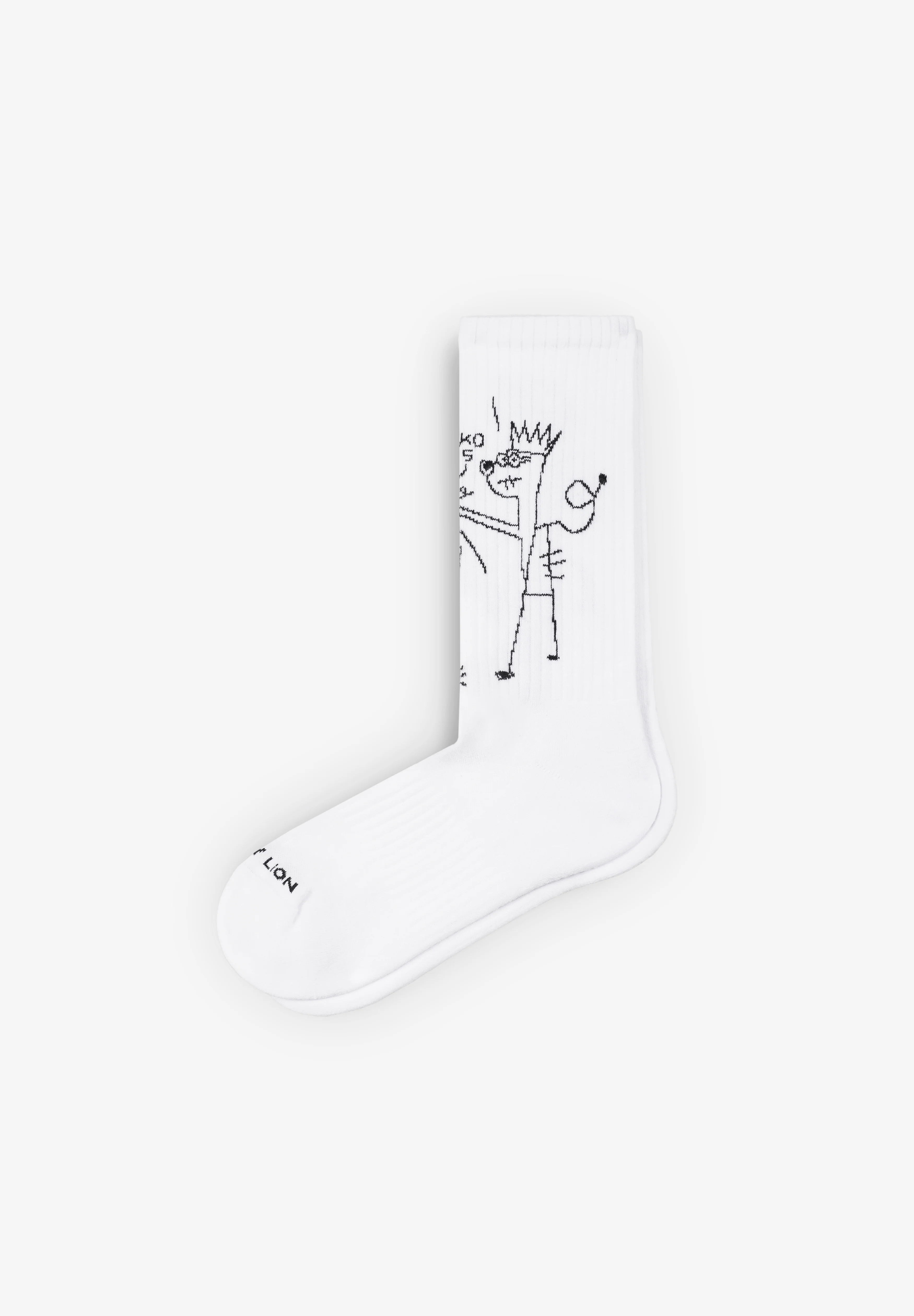 JIMMY LION | CALCETINES ATHLETIC BASQUIAT TKO UNTITLED