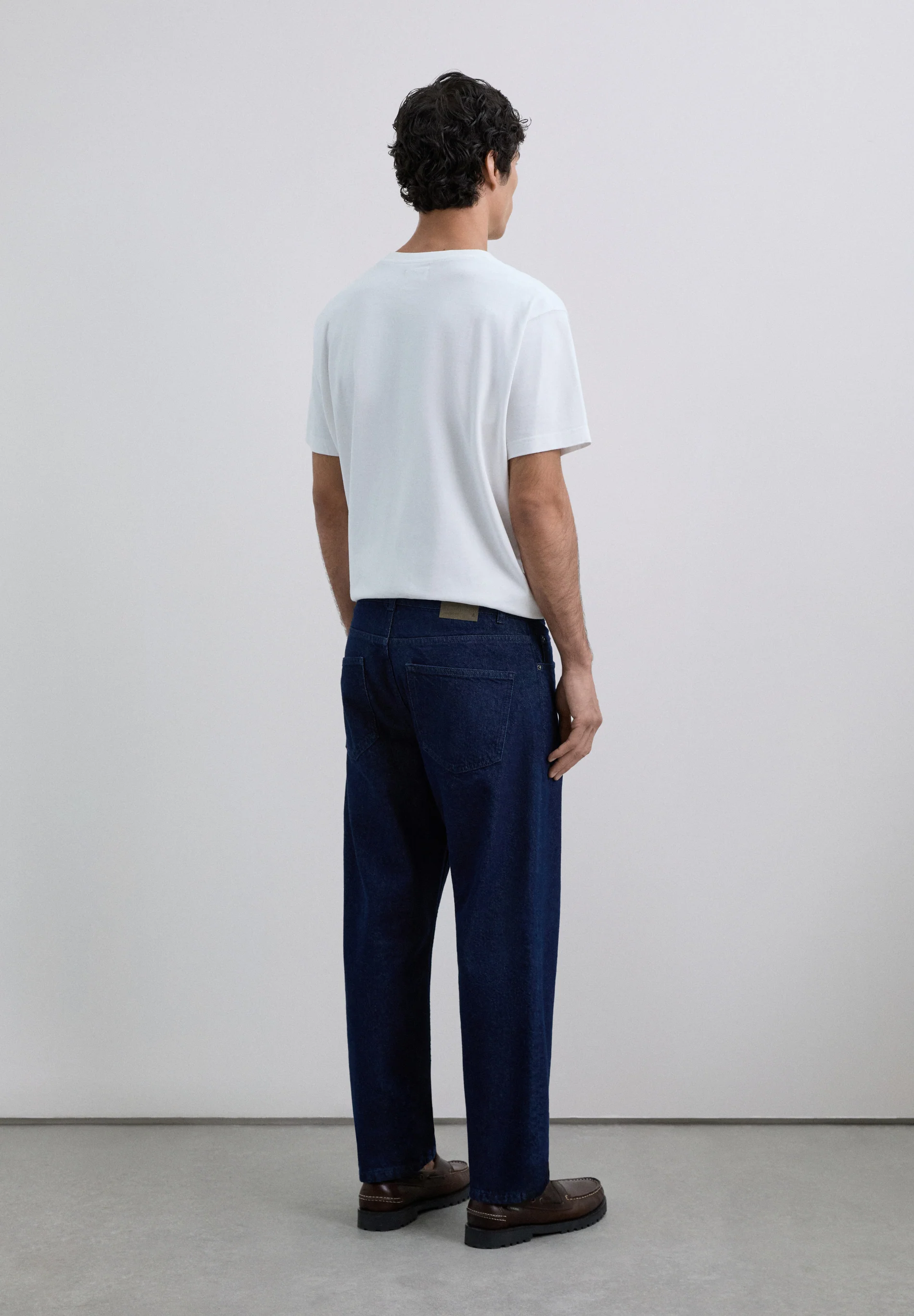 PANTALON VAQUERO CROPPED