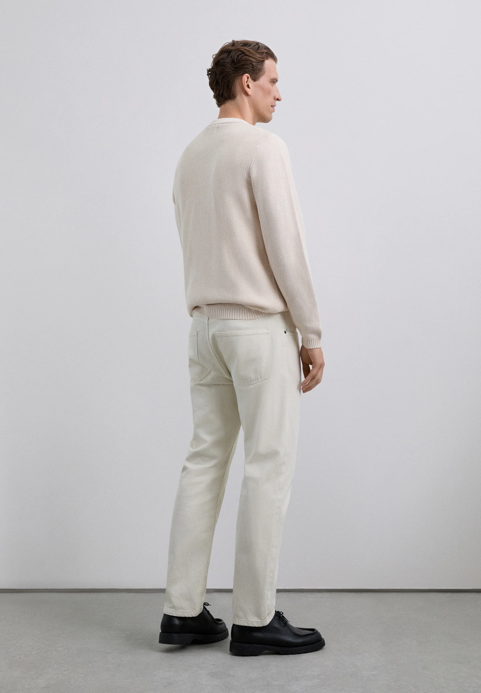 PANTALÓN RECTO ALGODÓN