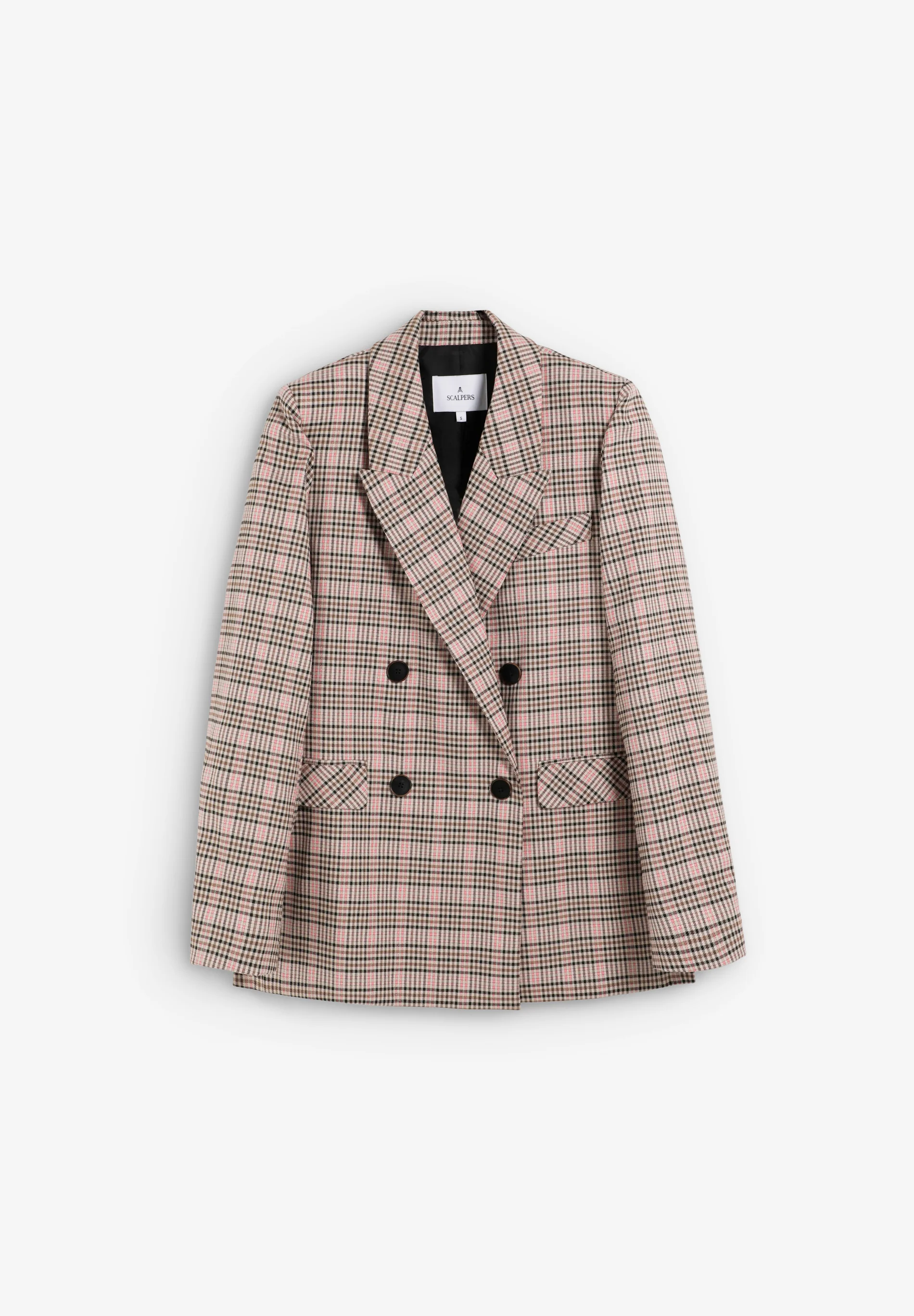 BLAZER CRUZADA CUADROS