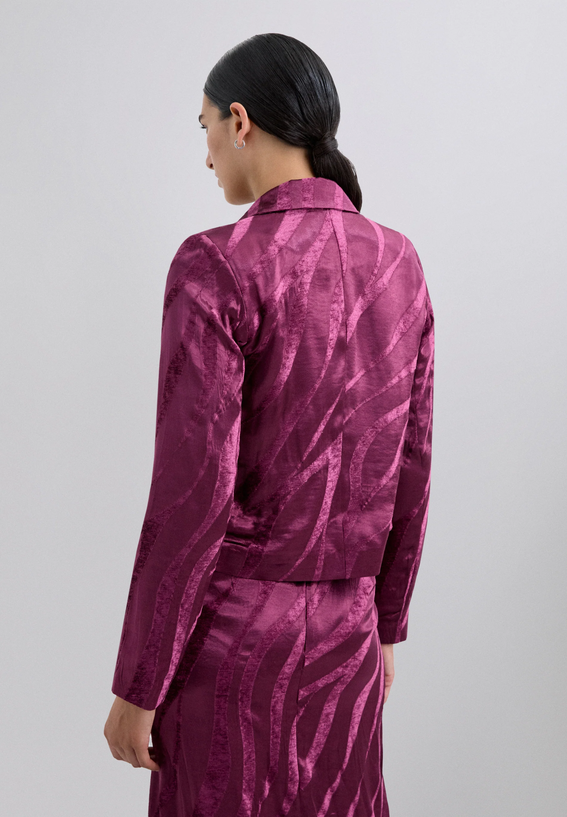 BLAZER CROPPED JACQUARD