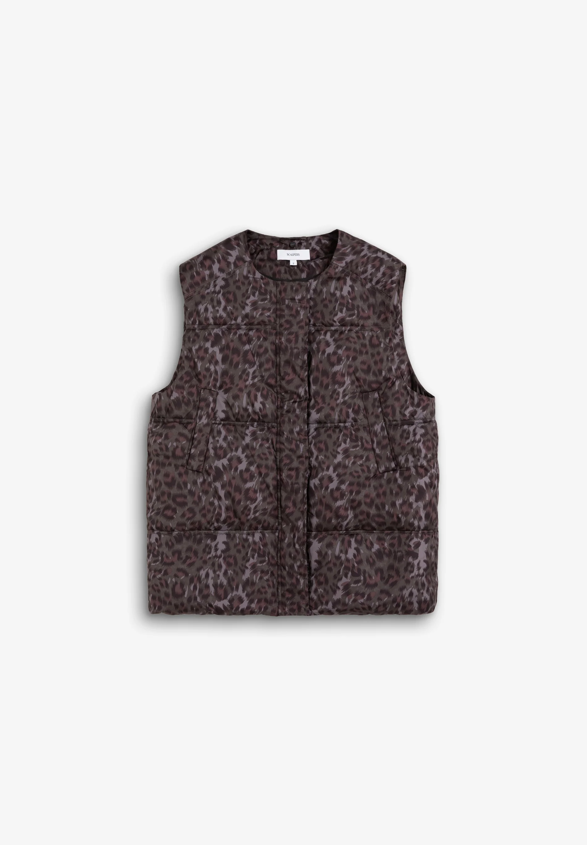 CHALECO ANIMAL PRINT DESMONTABLE