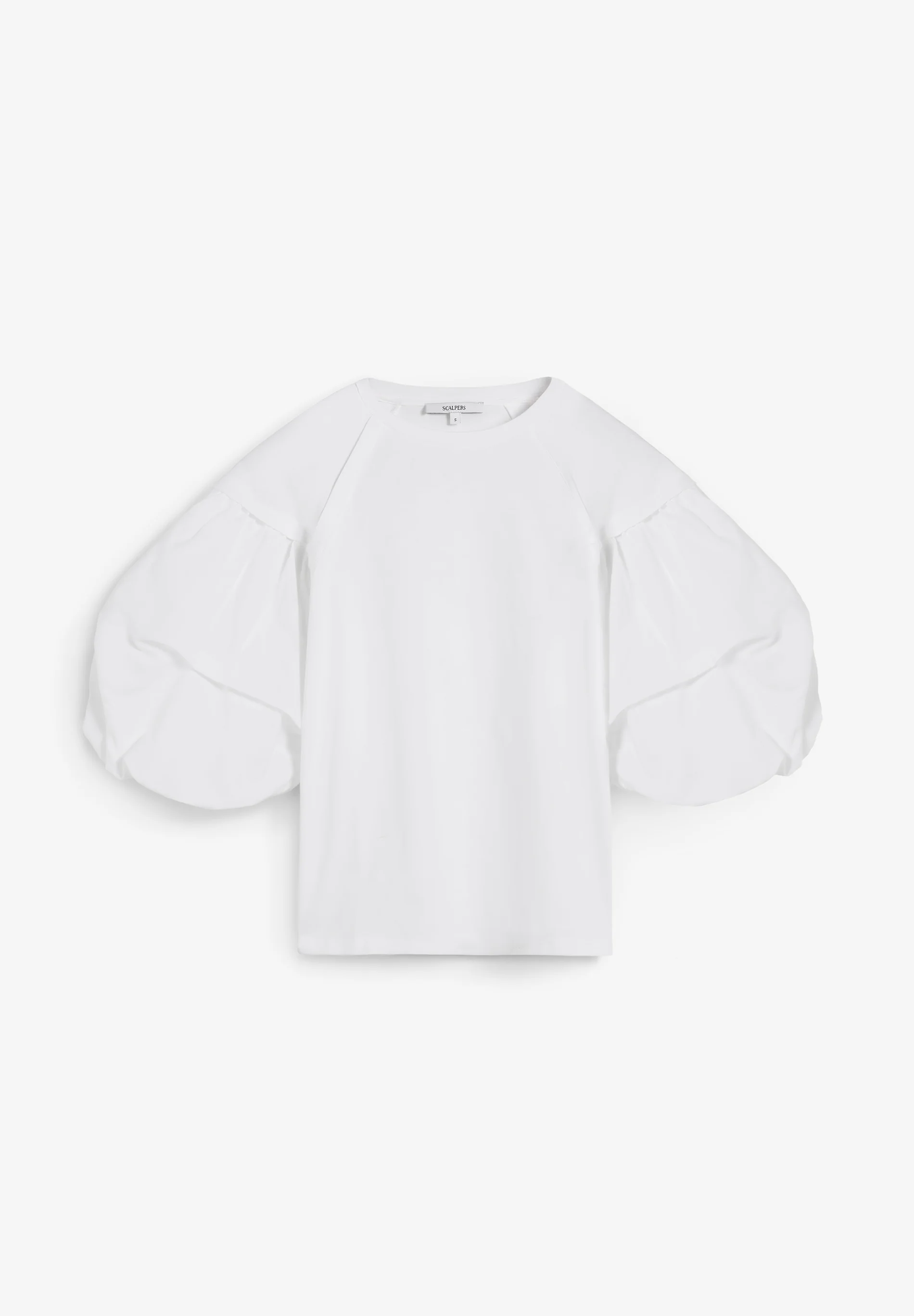 CAMISETA MANGA ABULLONADA