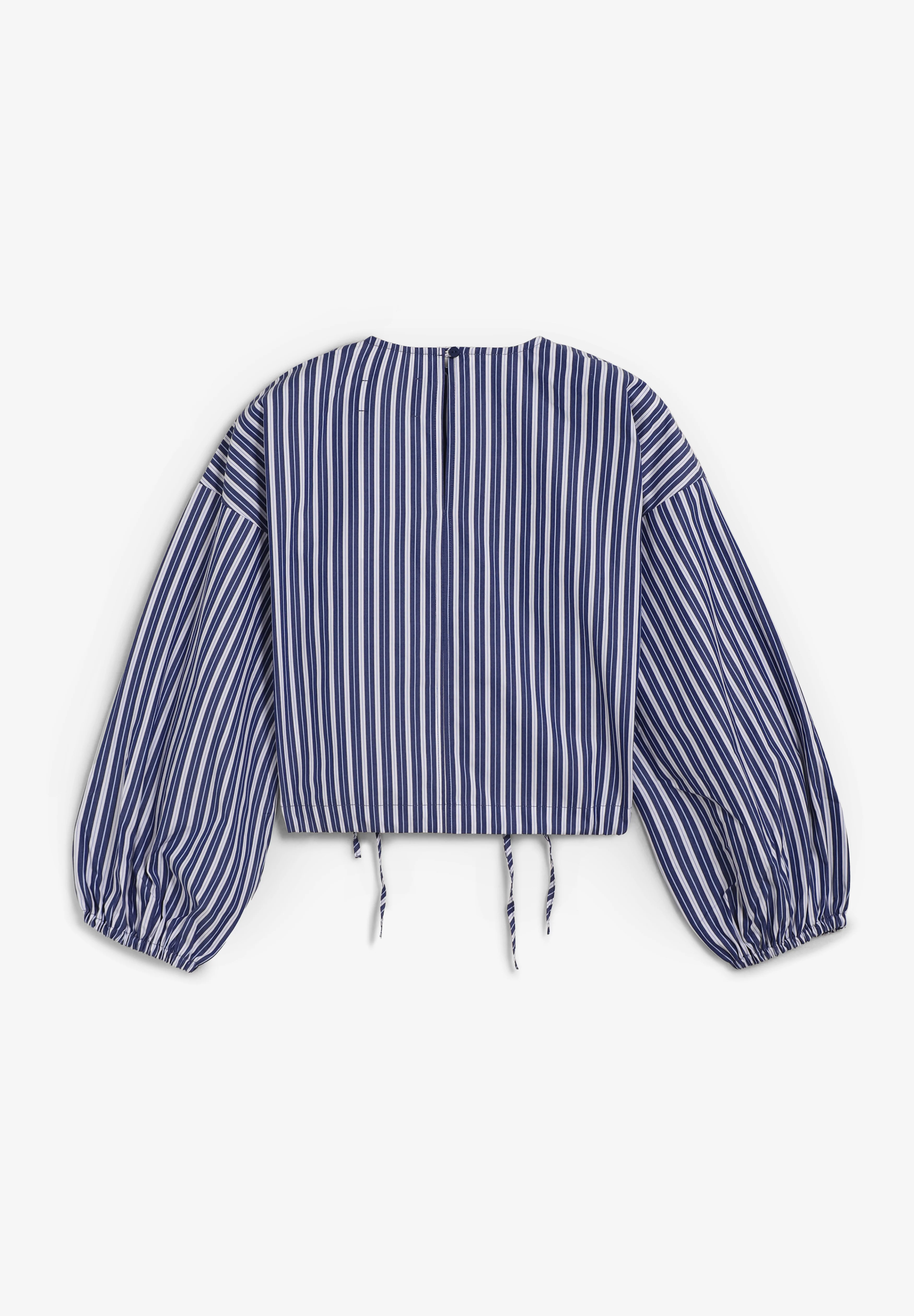 THE TINY BIG SISTER | BLUSA STRIPED PUFF SLEEVES