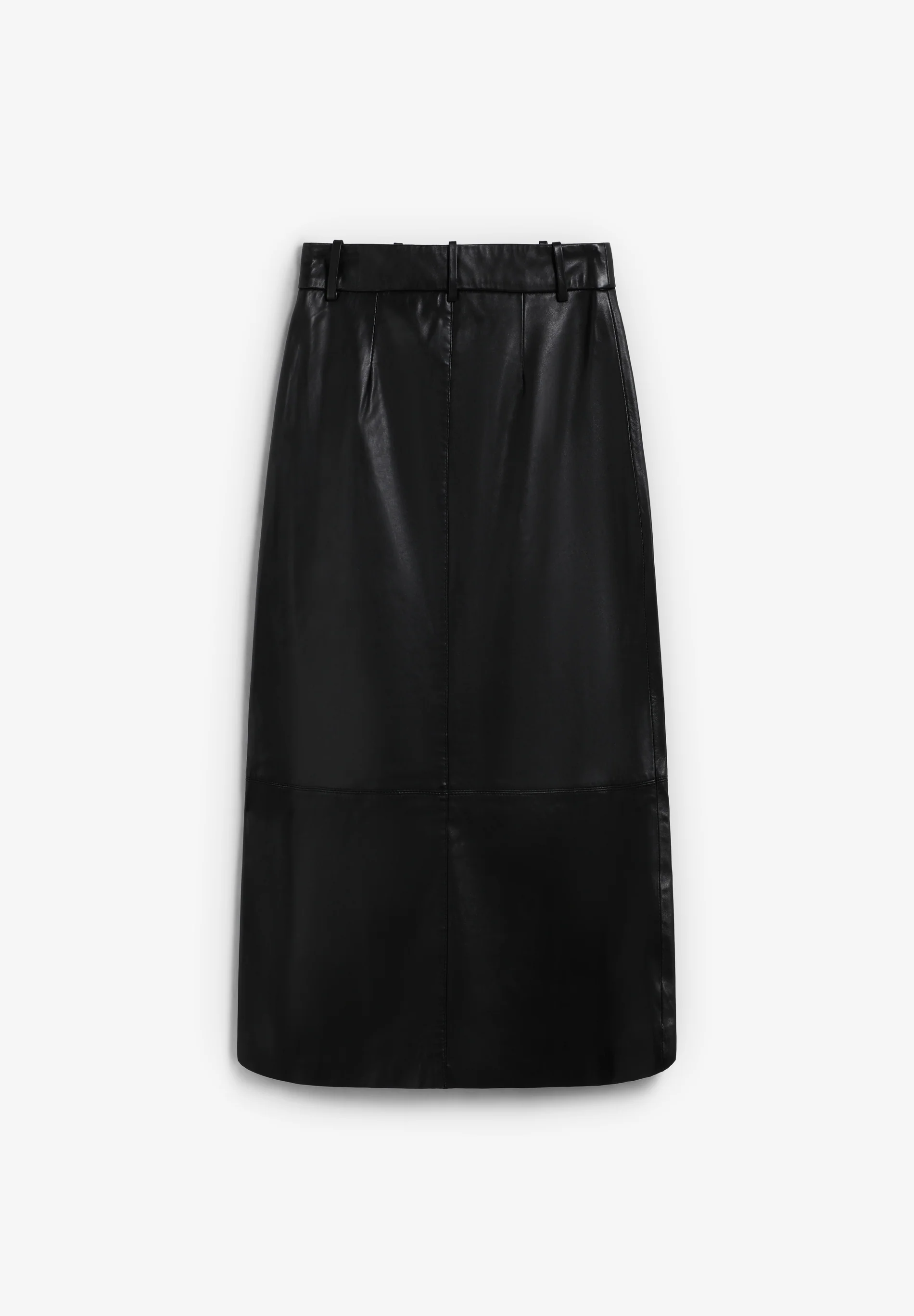 SCLEATHERMIDI SKIRT