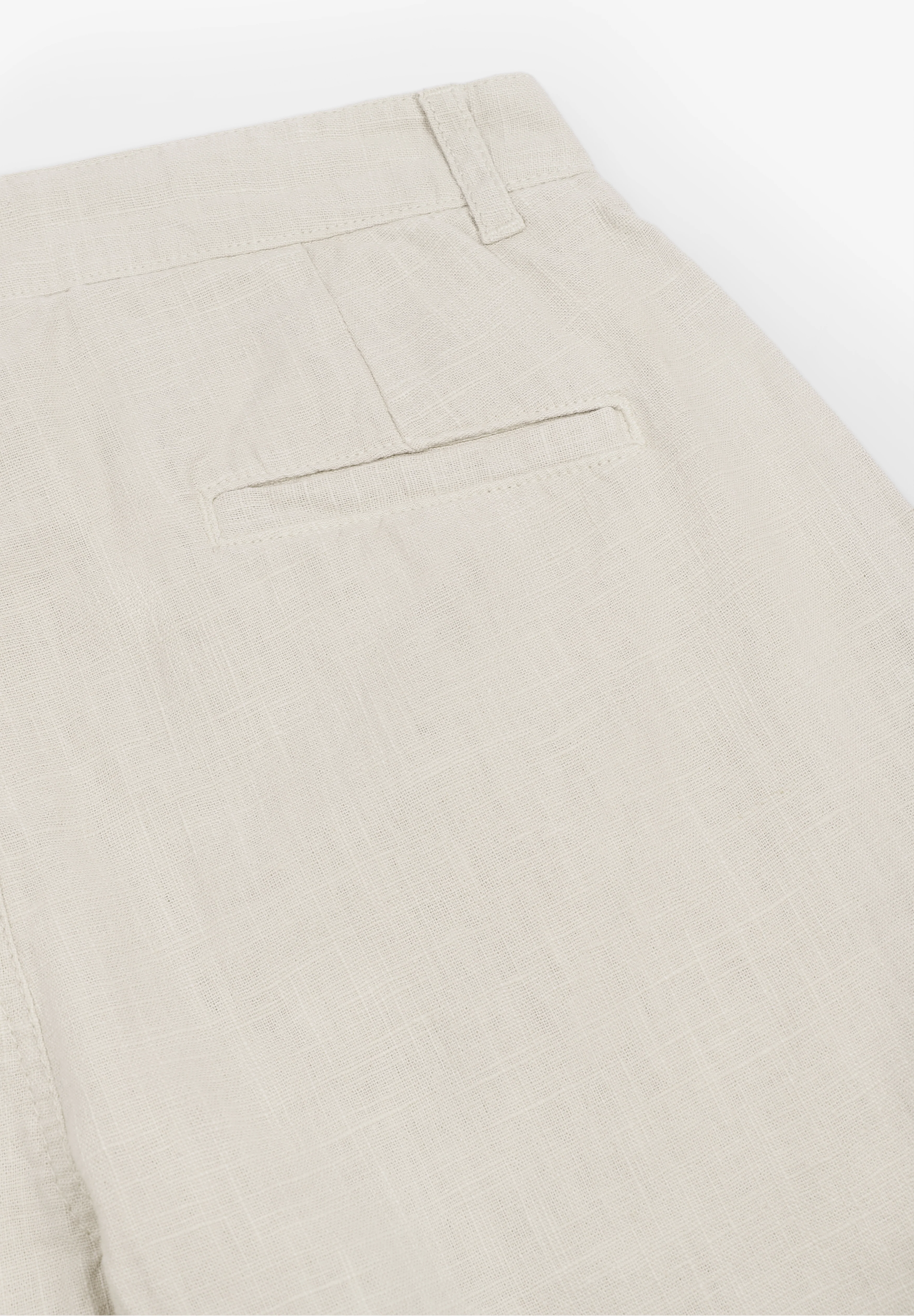 RAMSOS | PANTALÓN DE LINO Y CINTURA BAJA MUJER