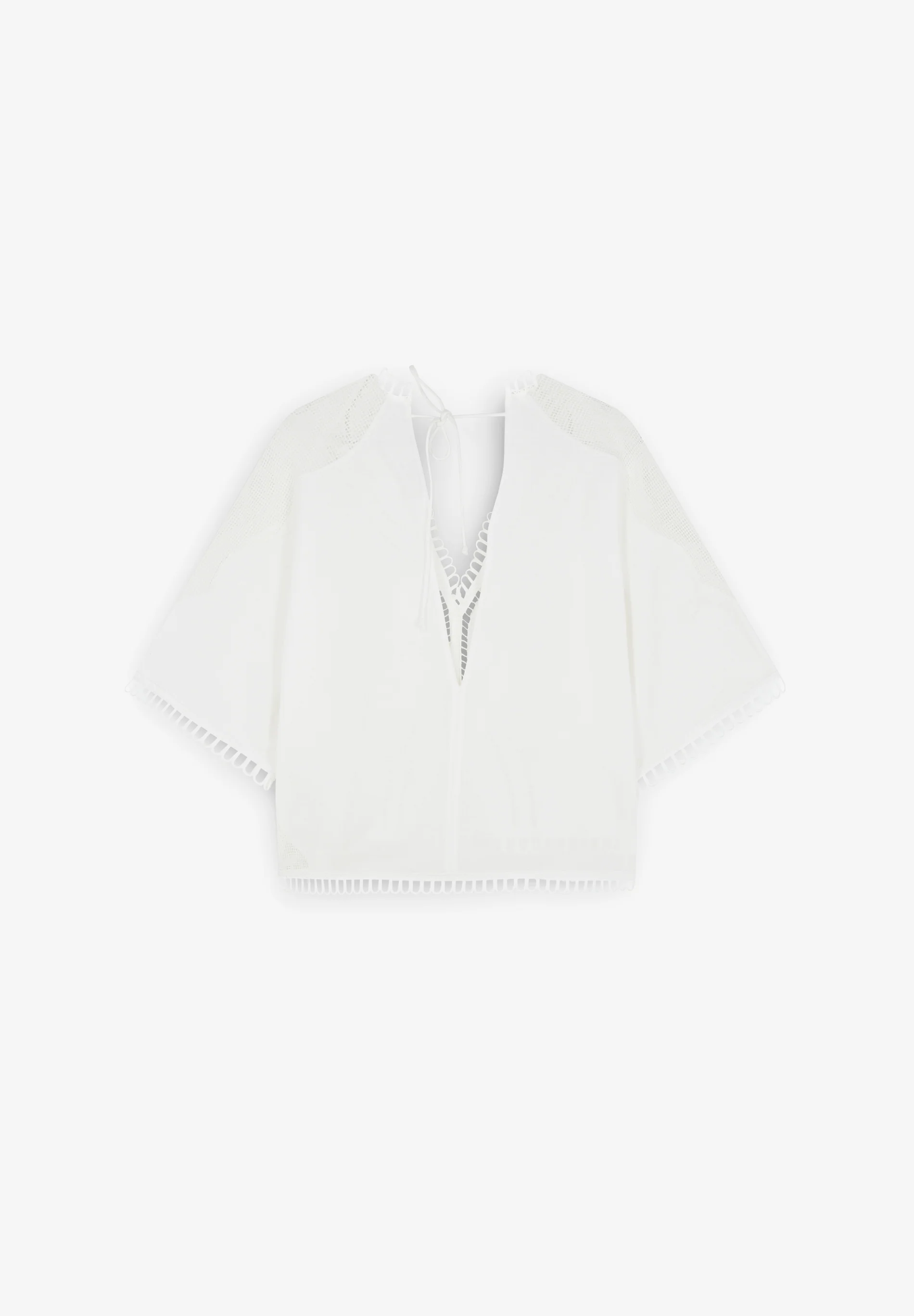 BLUSA DETALLES ENCAJE