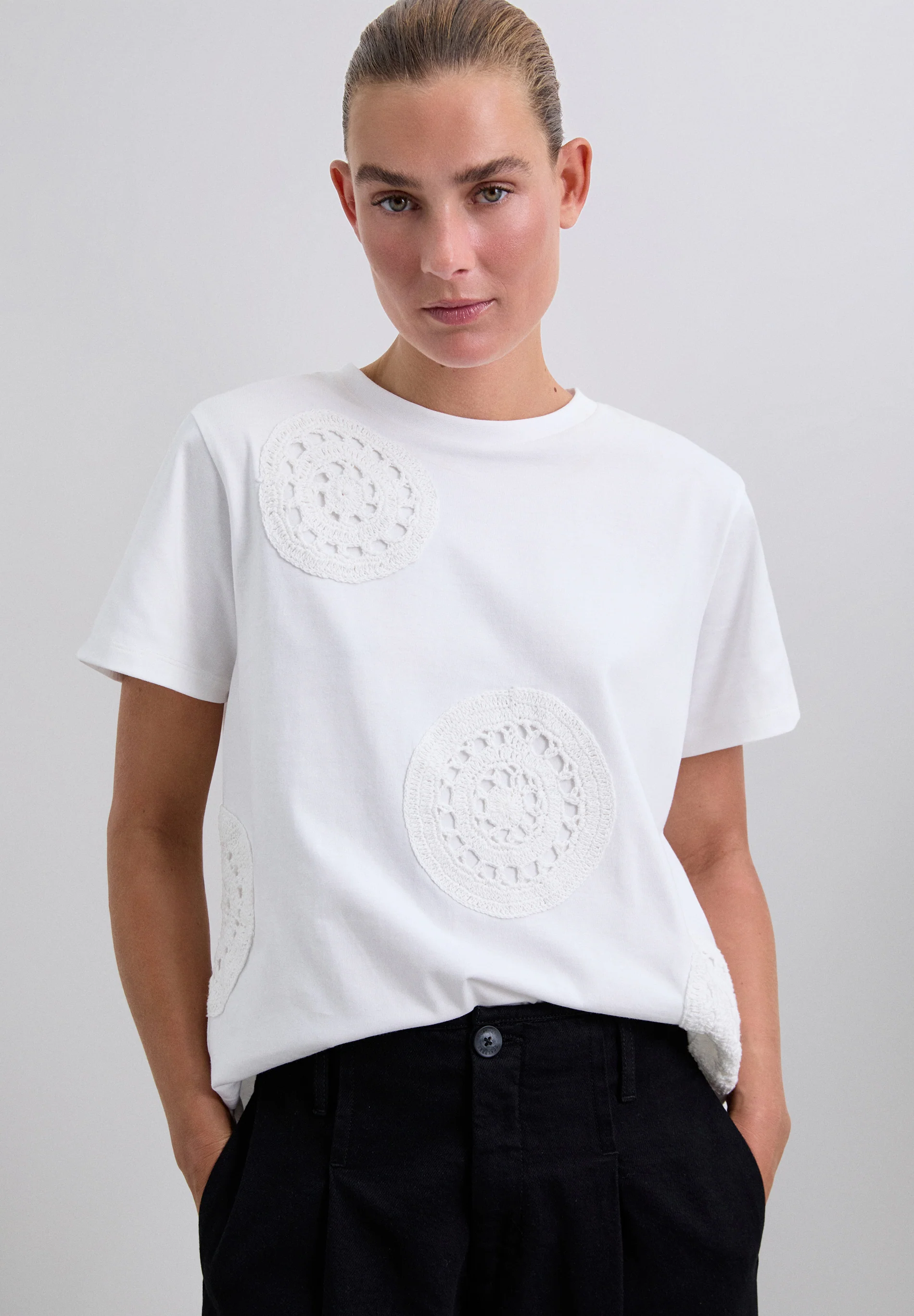 CAMISETA CROCHET