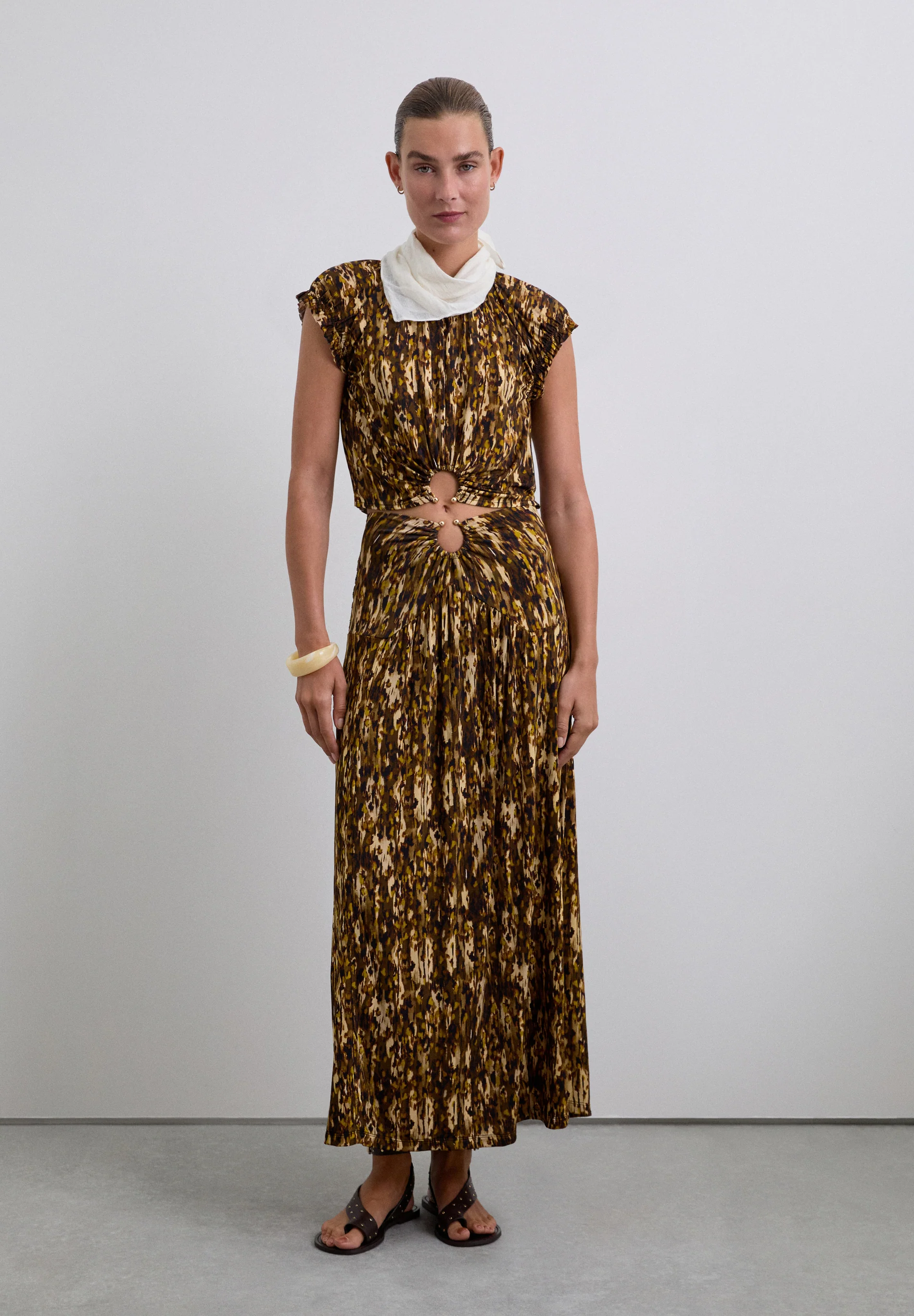 TOP HEBILLA ESTAMPADO