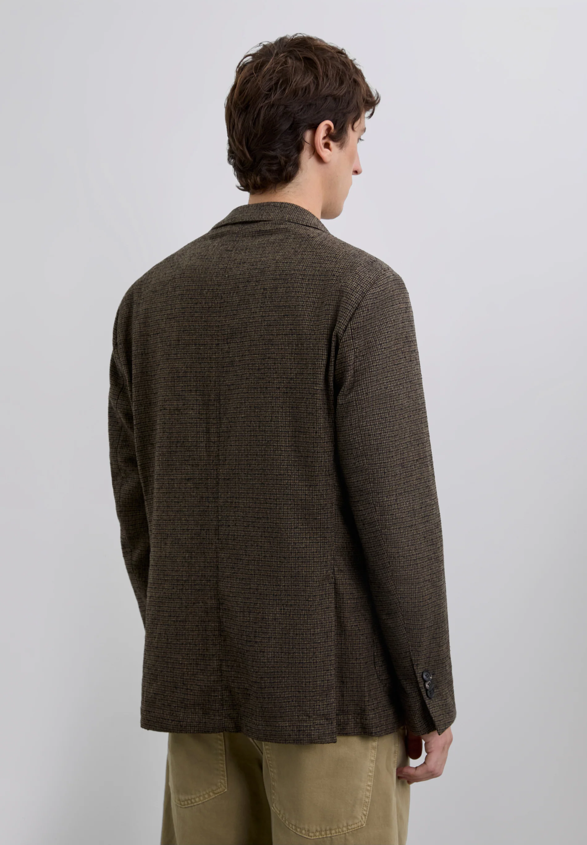 AMERICANA CUADROS LANA