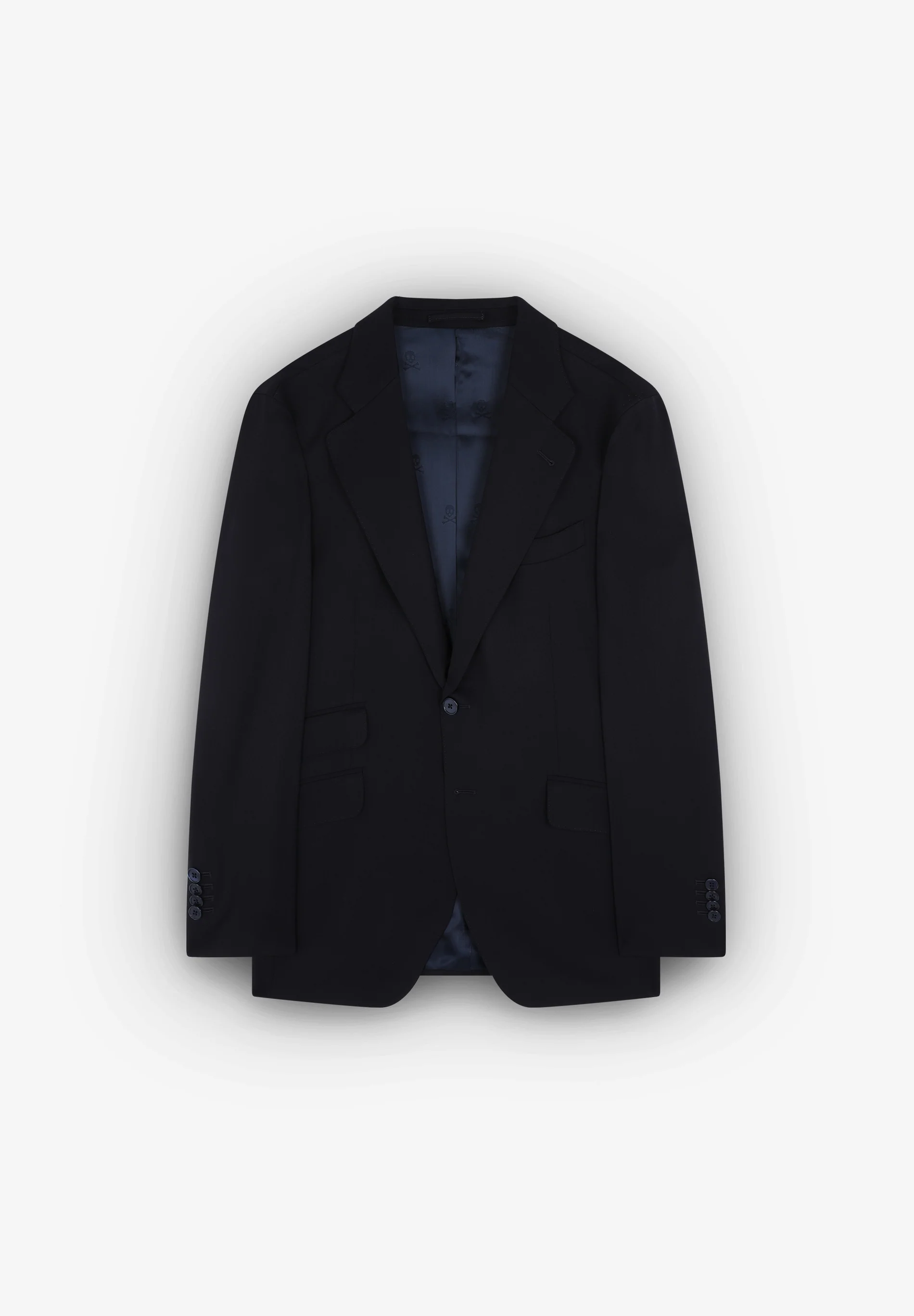TRAJE LANA AZUL