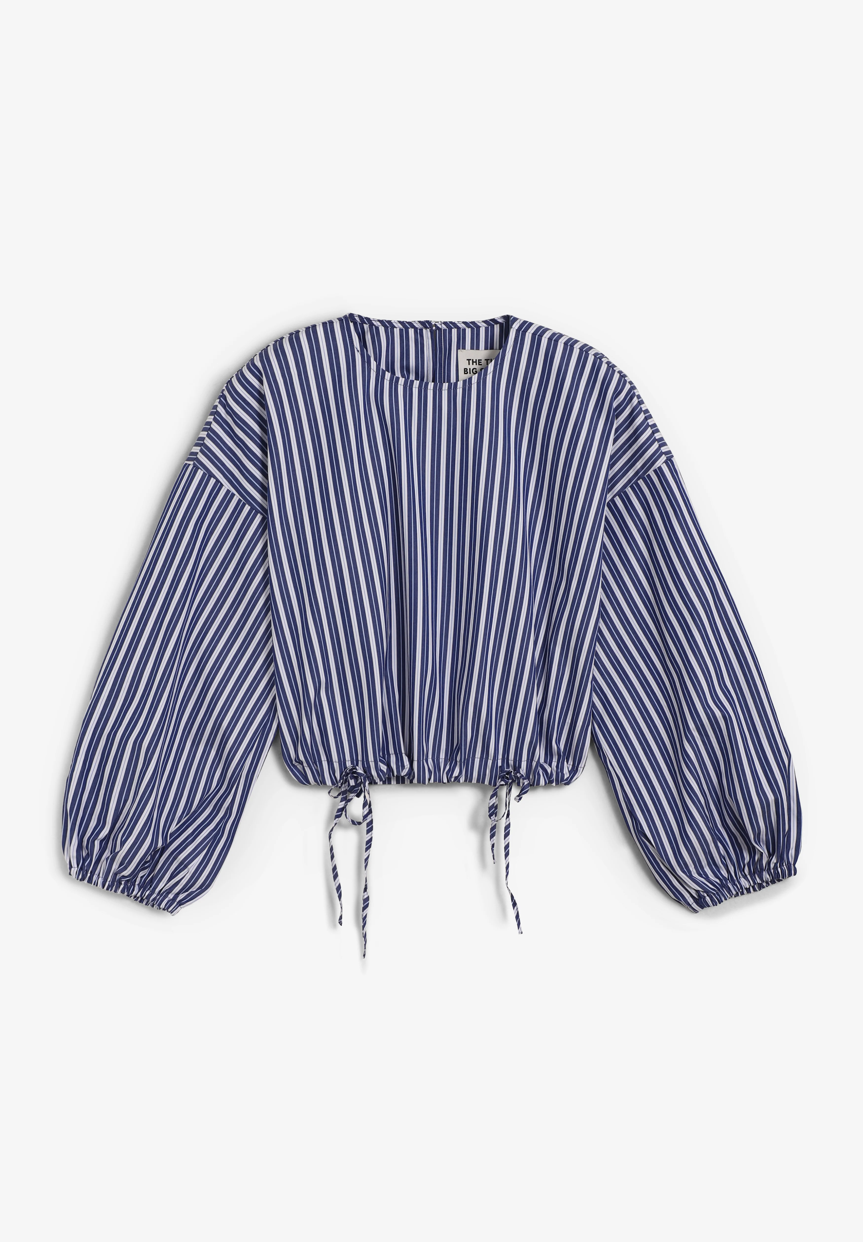 THE TINY BIG SISTER | BLUSA STRIPED PUFF SLEEVES