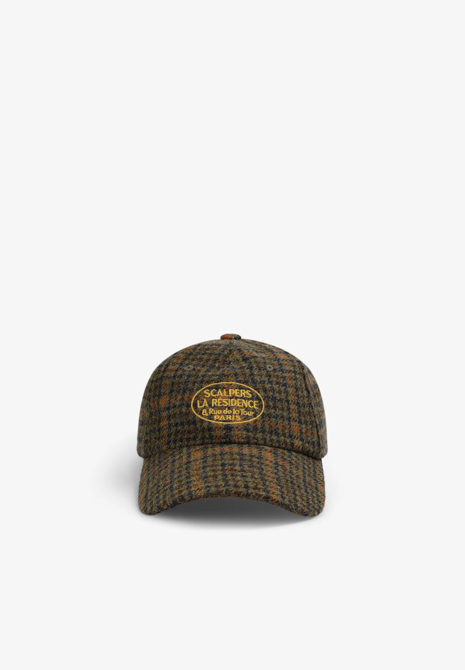 SCWOOL CHECK CAP